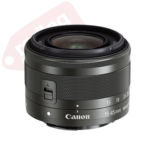 Canon EF-M 15-45mm f/3.5-6.3 IS STM Lens Graphite