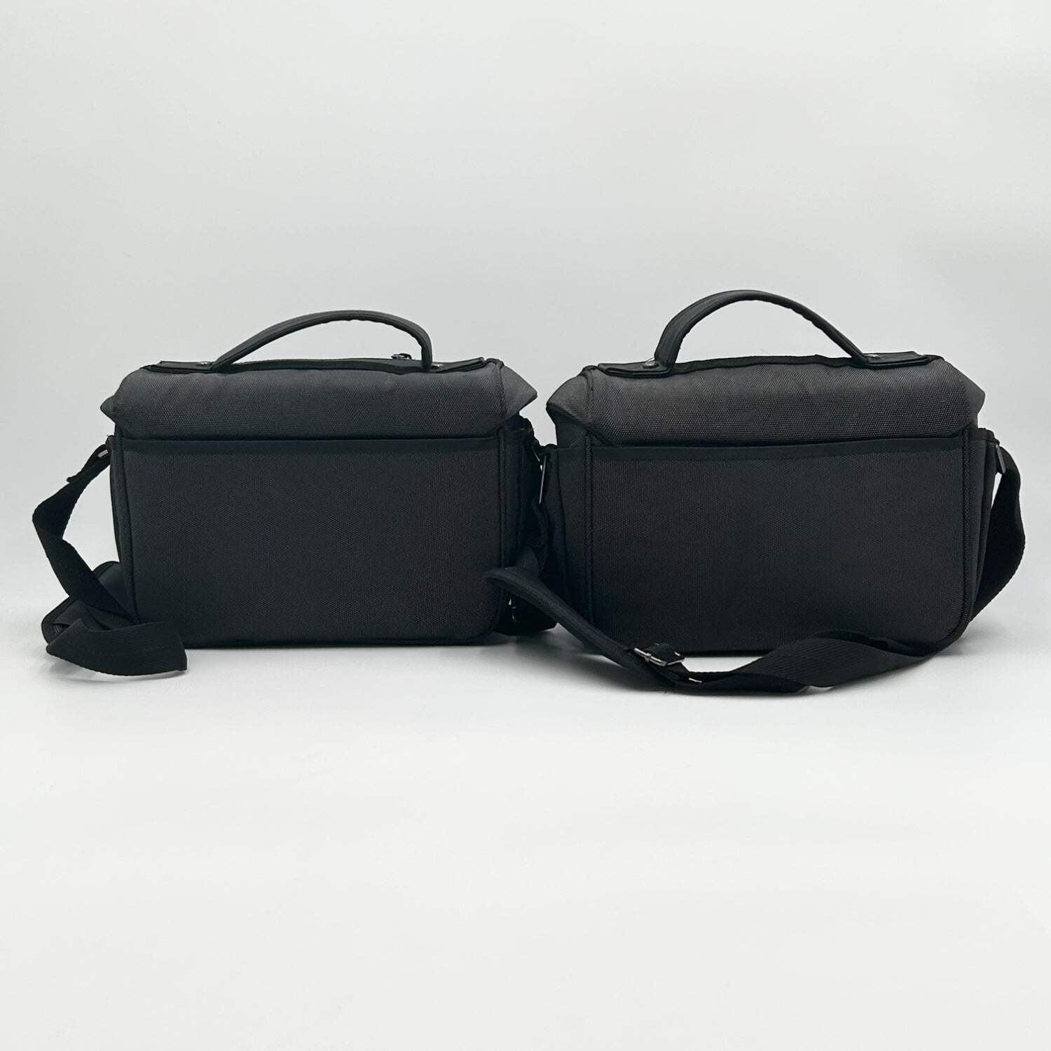 Lot of 2 Nikon Black Nylon Camera Carry/Shoulder Bag with Strap