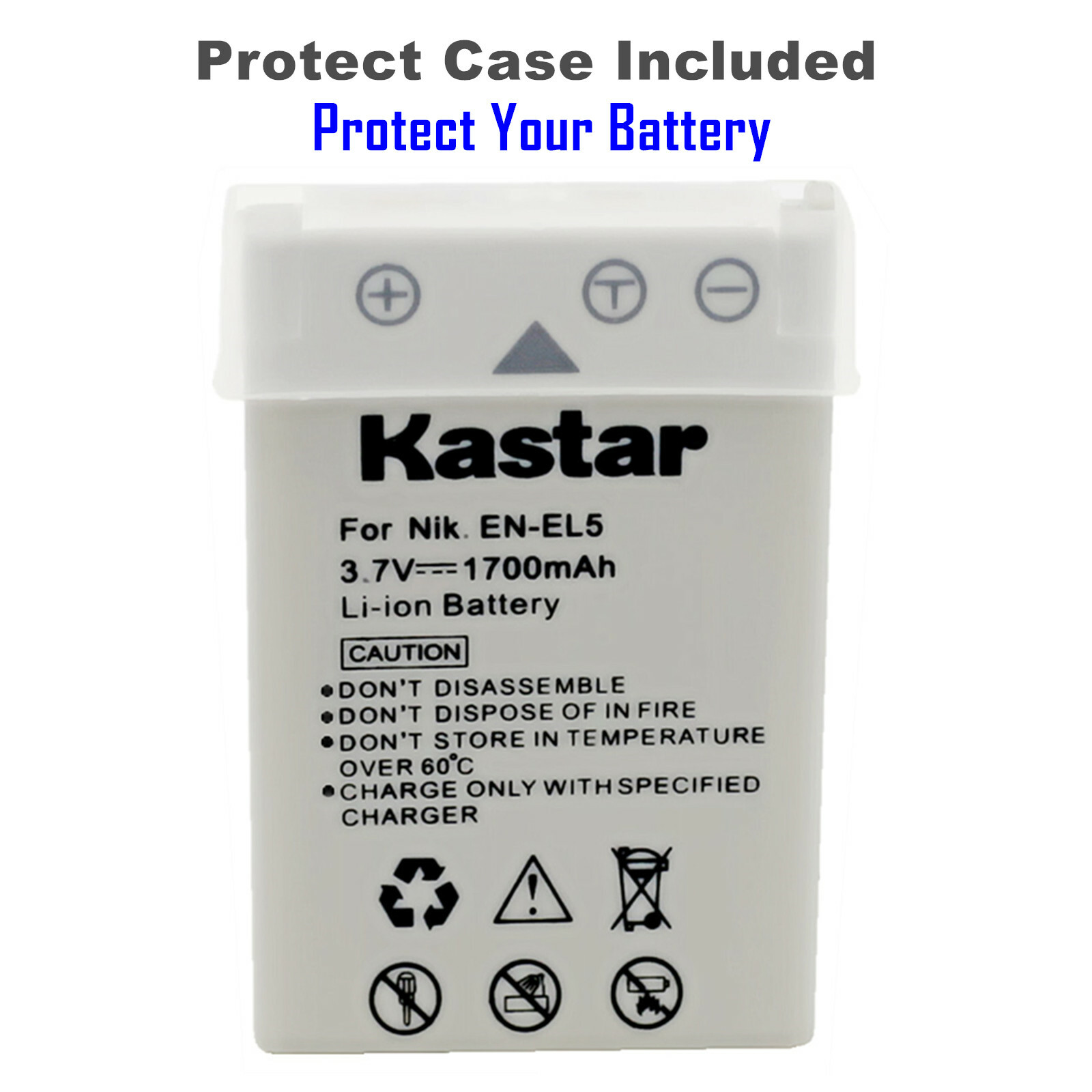 Kastar Battery LTD2 Charger for Nikon EN-EL5 MH-61 & Nikon Coolpix P520 Camera