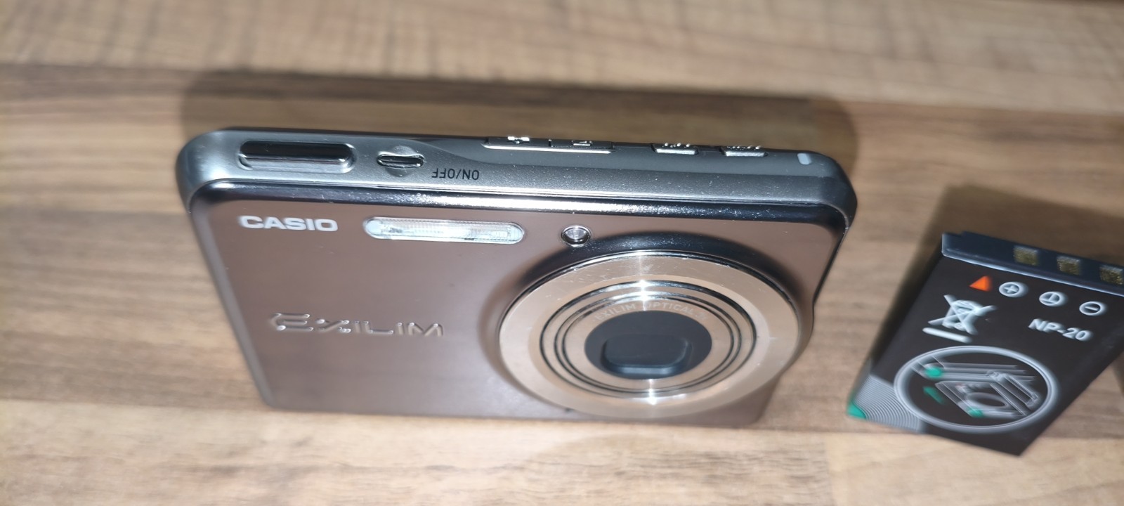 Casio Digital Camera Exilim EX-S770 7.2MP Silver *Tested & Working*