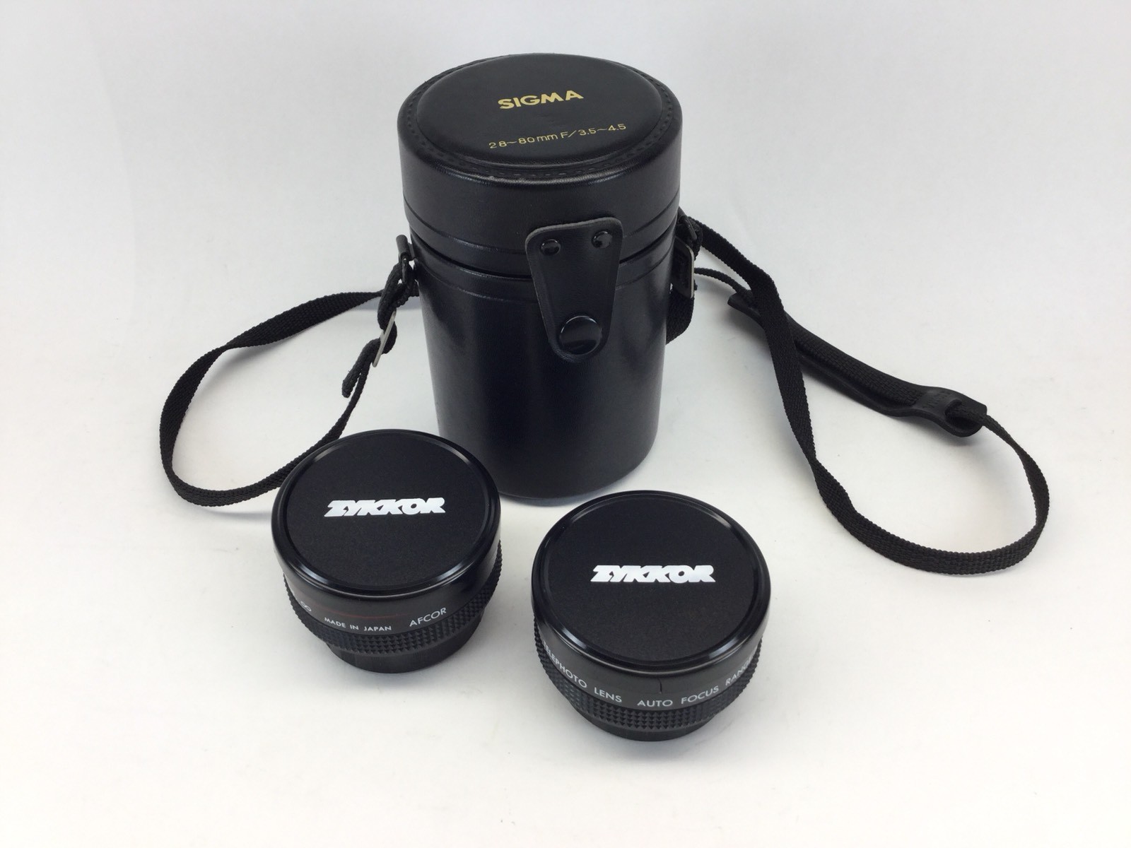 X2 Zykkor Lens WIDE ANGLE AND TELEPHOTO LENS Made In Japan.FREE SHIPPING!!