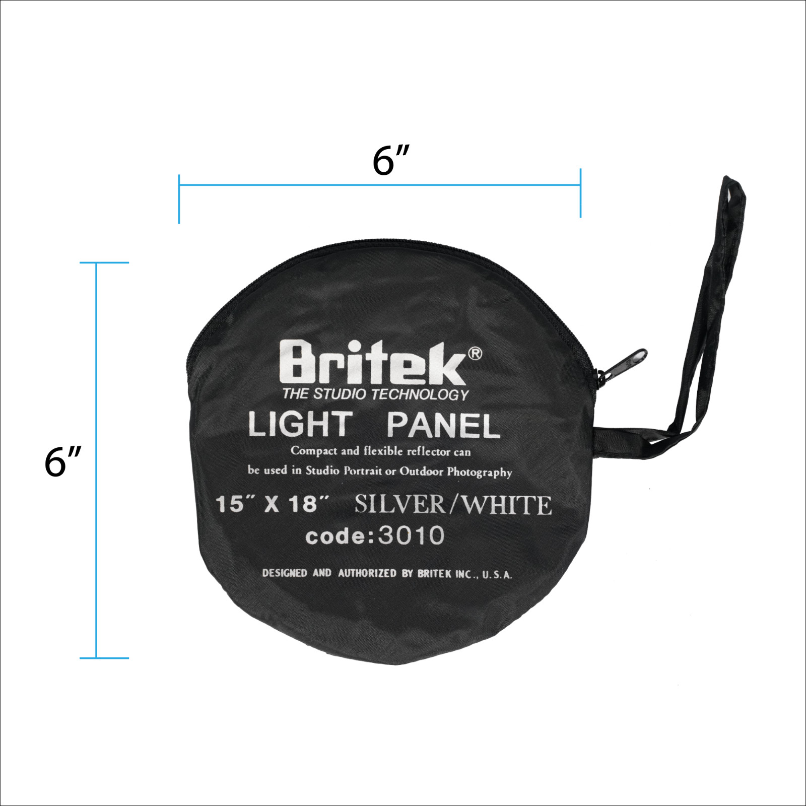 18″x15″ Silver/White Light Reflector Panel for Photography, Studio, Video