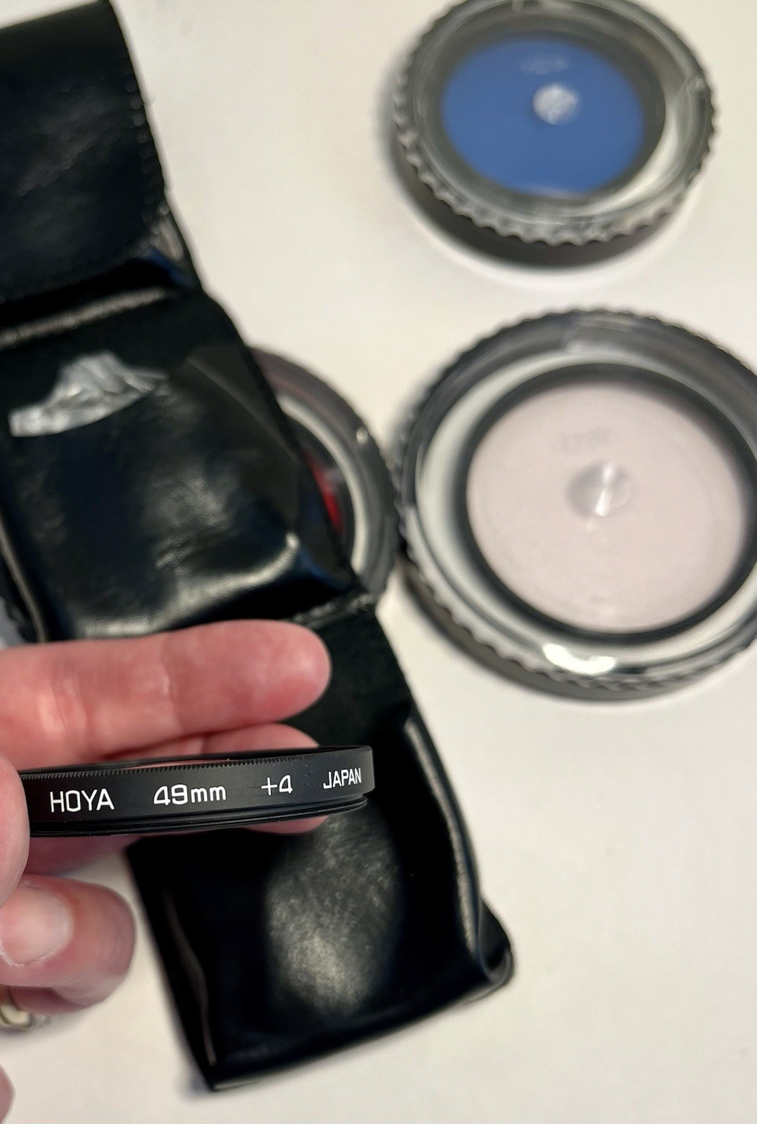 HOYA 49mm 1, 2, 4 Ring Lenses Plus 3 Others See Photos