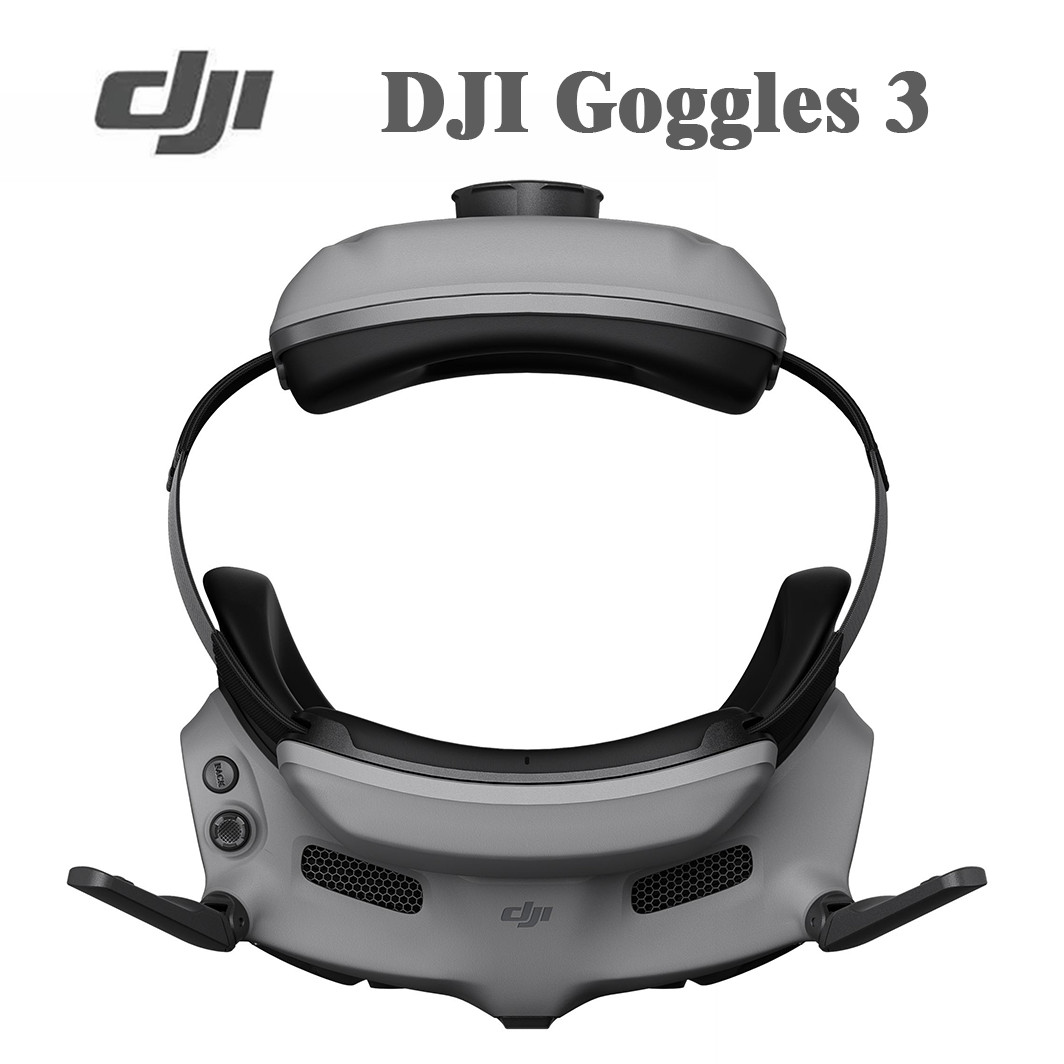DJI Goggles 3 – O4 FPV, 3hr Battery, Real View PiP, 1080p Micro-OLED