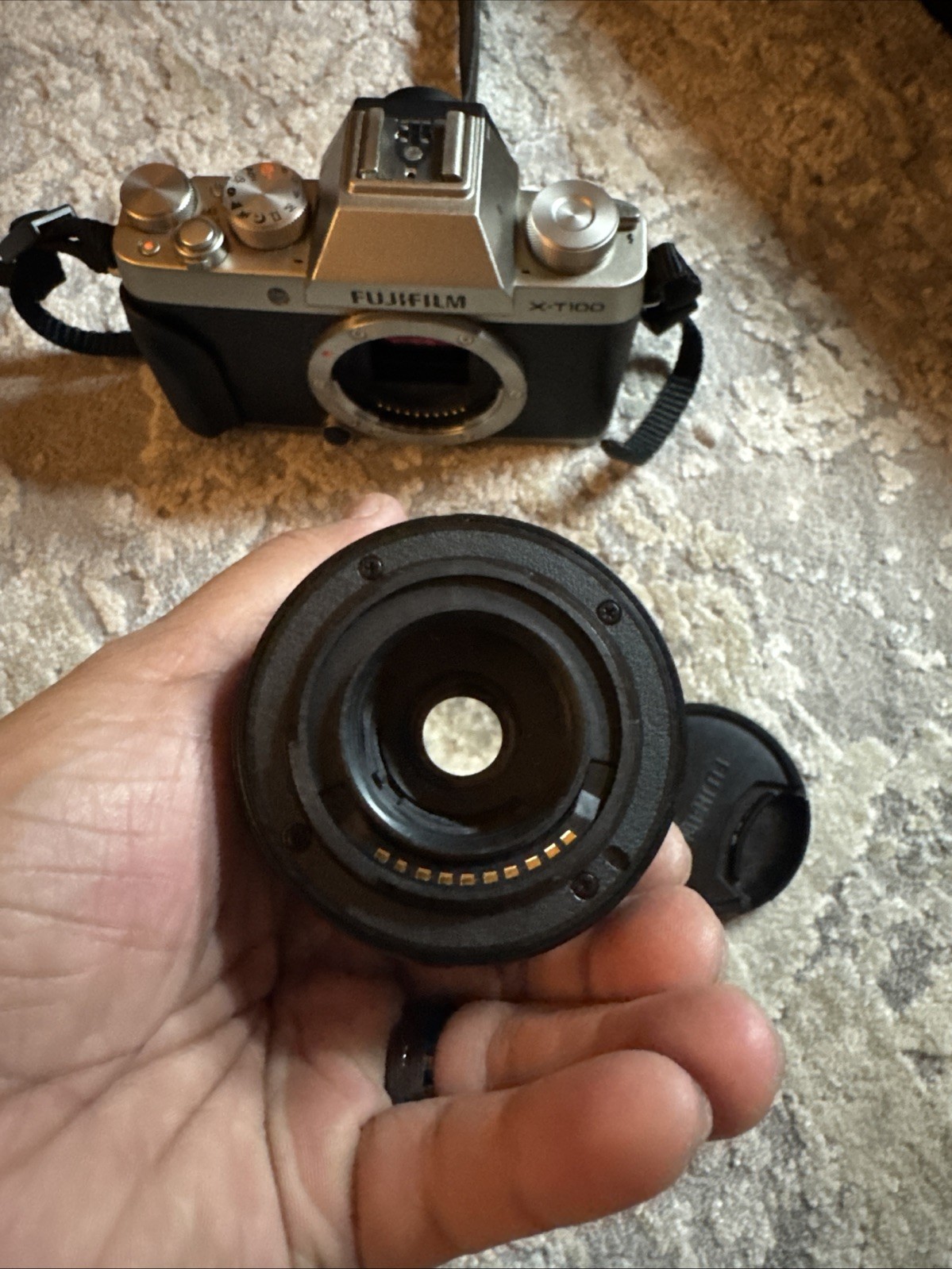 Fujifilm X-T100 24.2MP Digital Camera – Dark Silver
