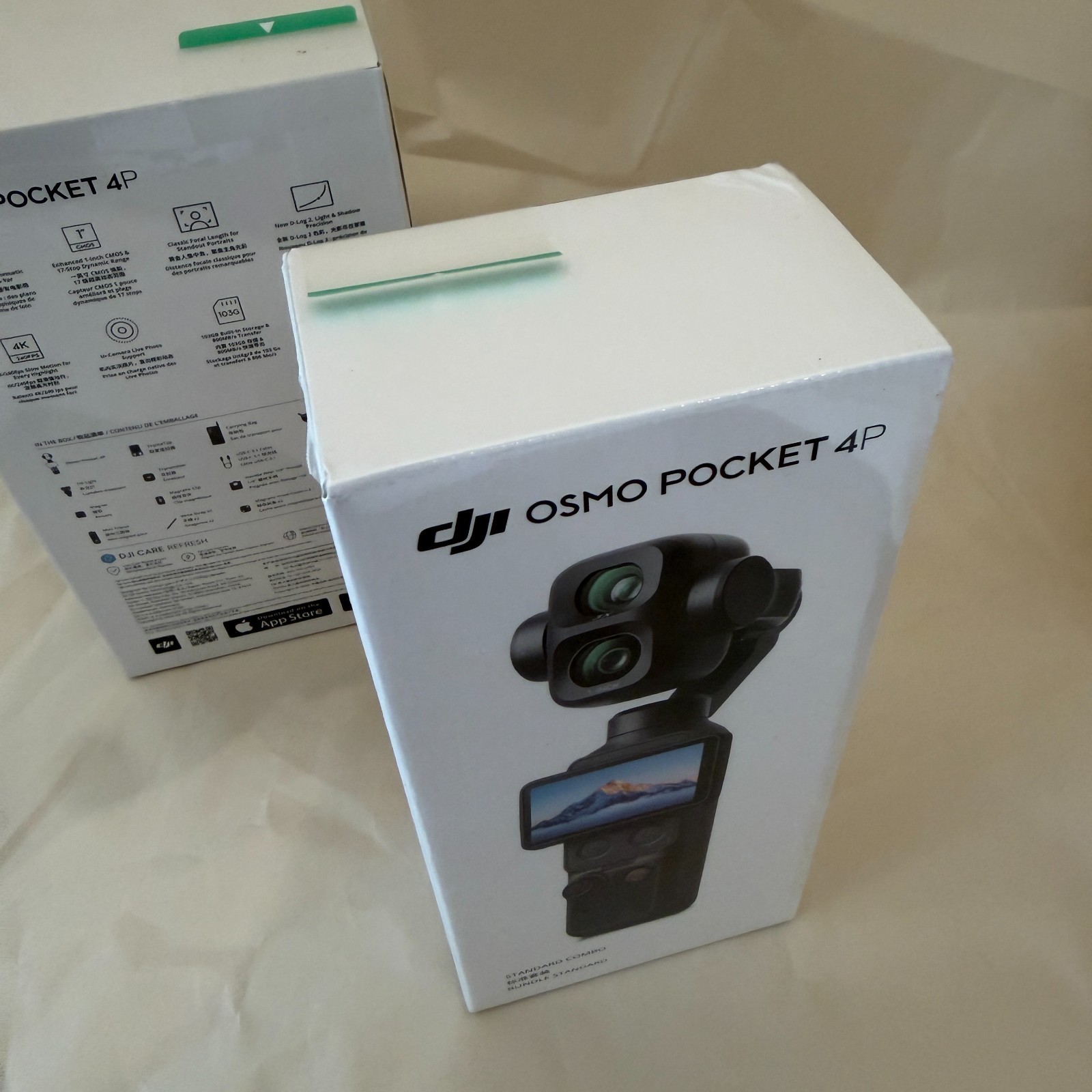 DJI Osmo Pocket 4P Standard Combo / Vlog Action Gimbal 4K NO Tariffs In US