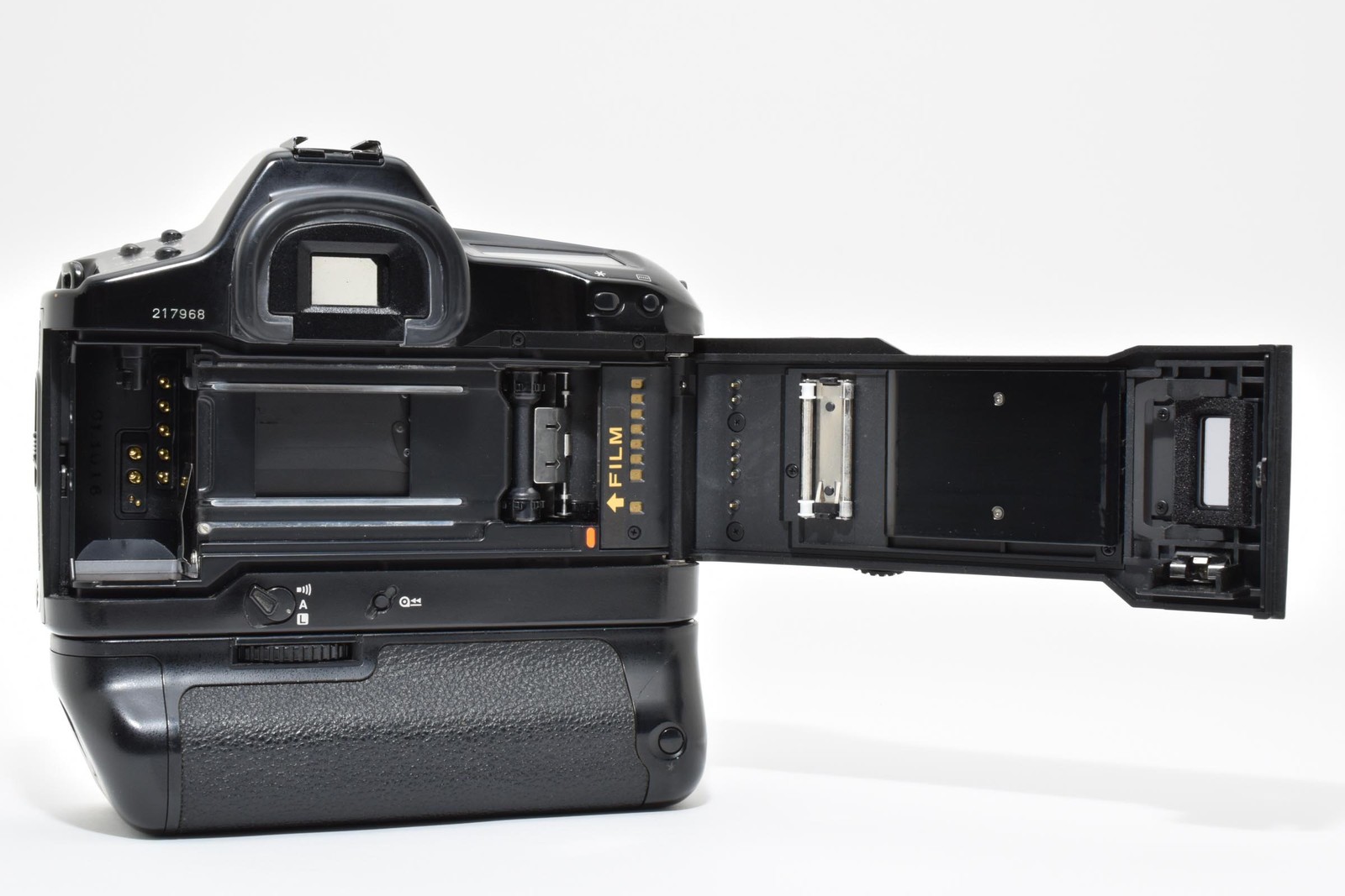 ALL Works [A MINT] Canon EOS-1N HS Film Camera Body Power Drive Booster E1 JAPAN