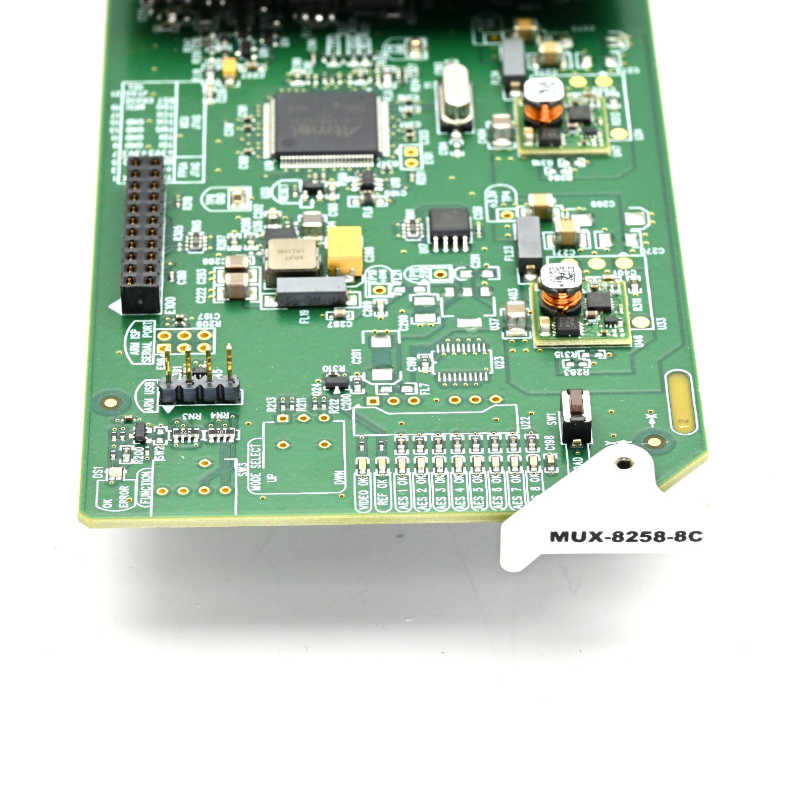 Ross Open Gear MUX-8258-8C HD/SD SDI Analog Audio Embedder w/ backplane