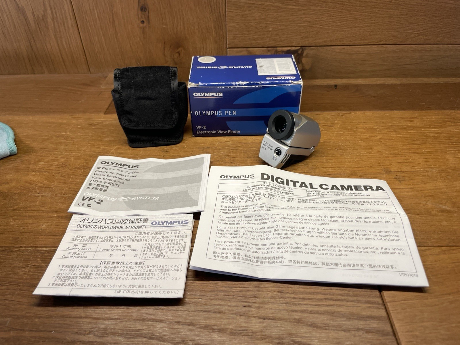 *Mint in Box* Olympus VF-2 Electronic Viewfinder Silver for PEN Series Cameras