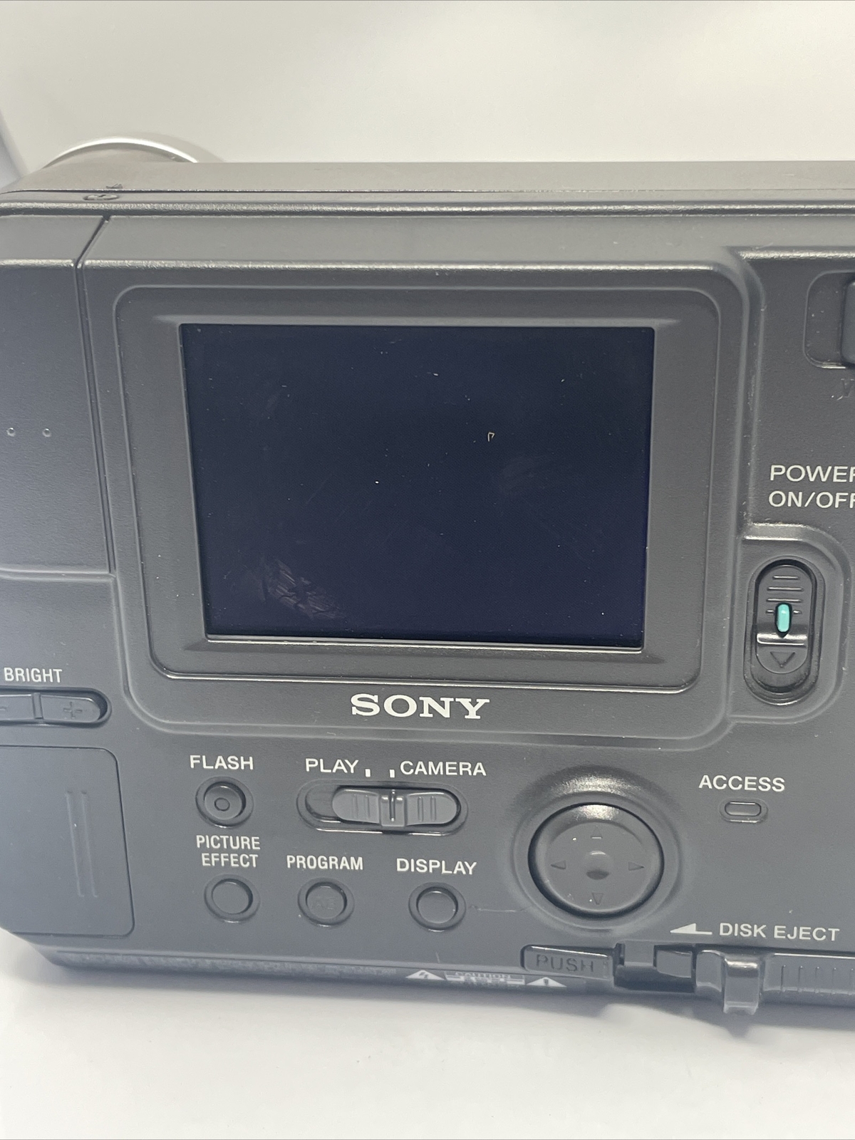 PARTS ONLY Sony Mavica MVC-FD73 0.4MP Digital Camera Untested As Is