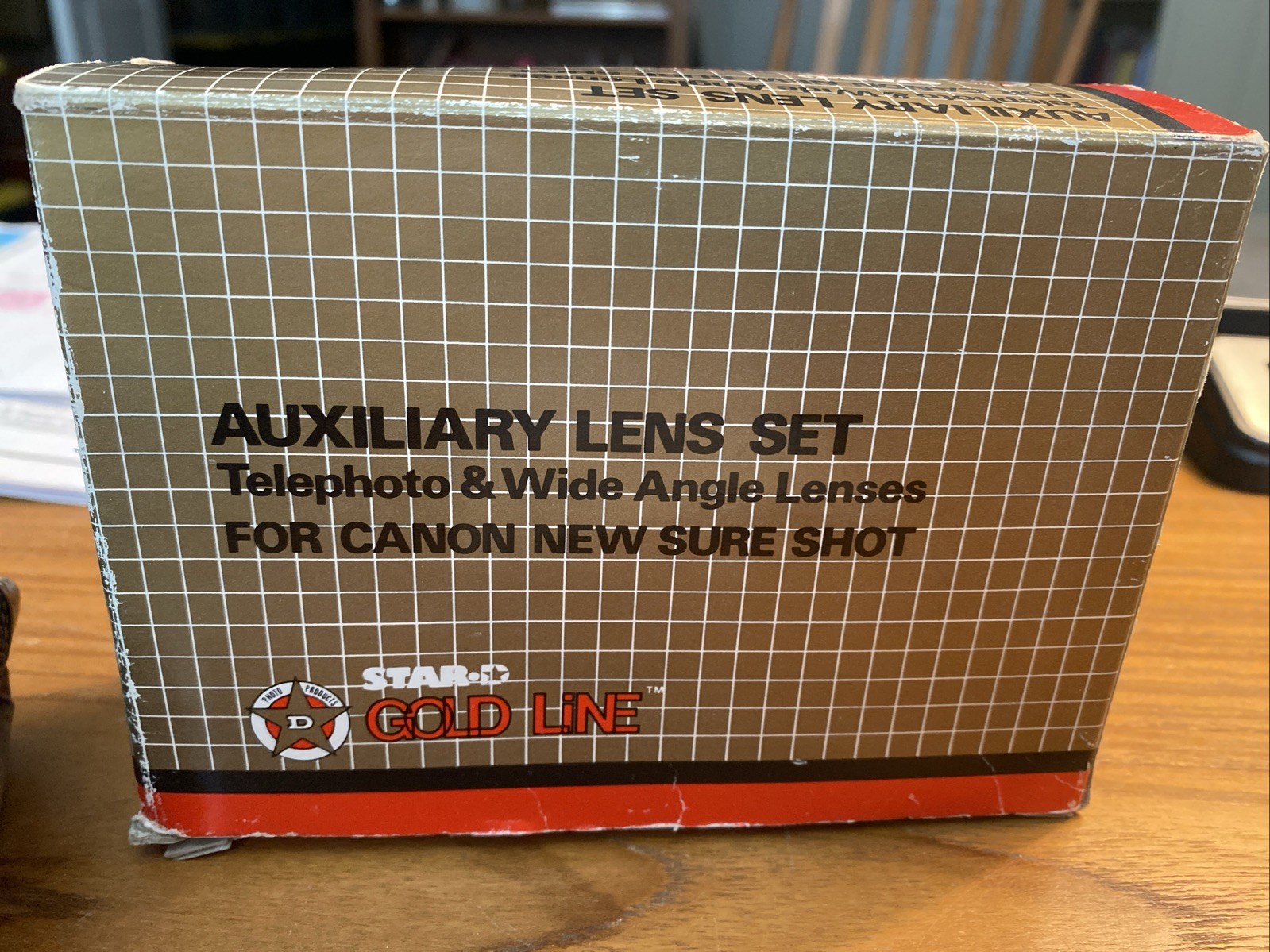 Auxiliary Lens Set Canon Sure Shot AF35MM Telephoto & Wide Angle Lens w/ Case