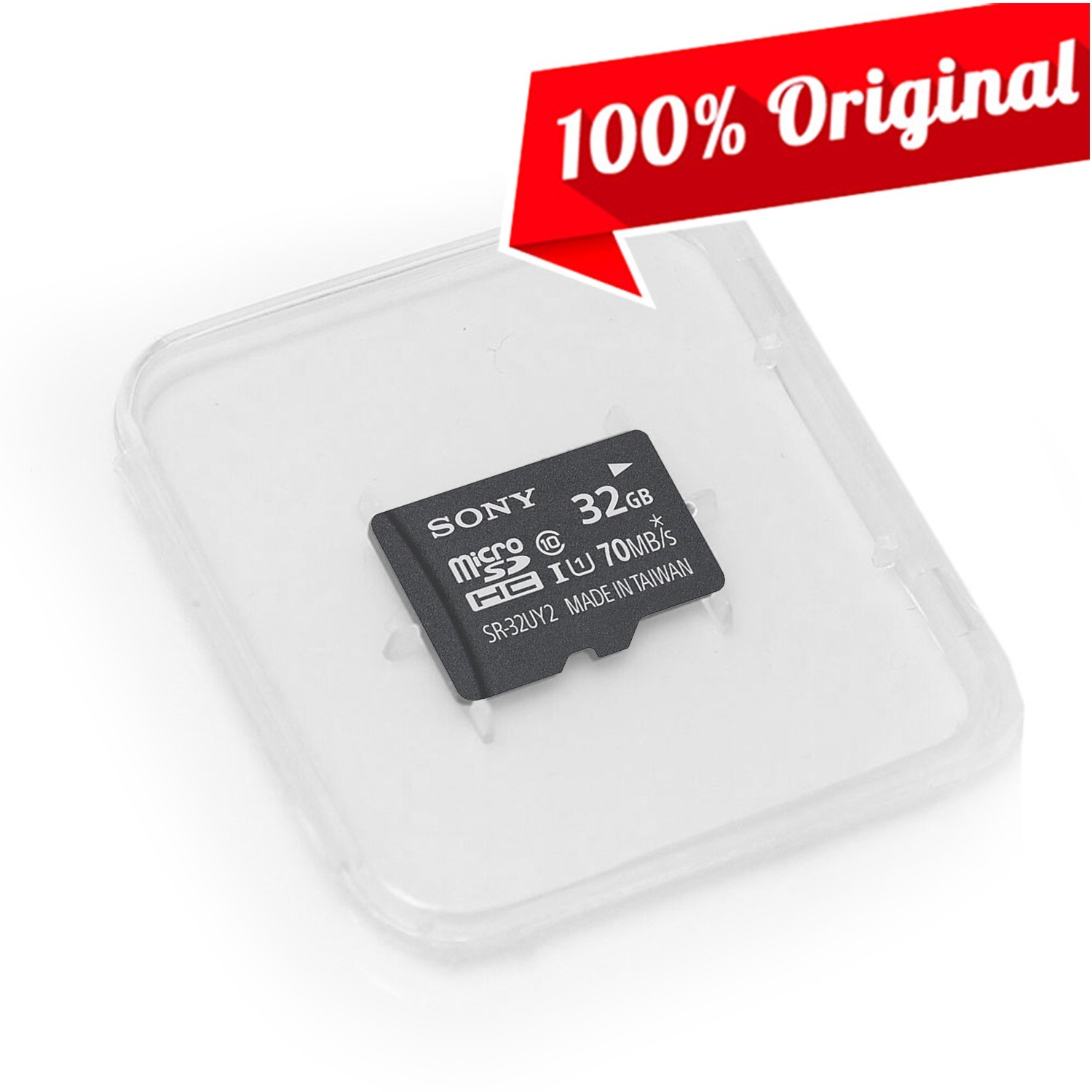 Sony 32GB microSDHC UHS-I Class10 Flash Memory for Camera Drone Mobile Galaxy