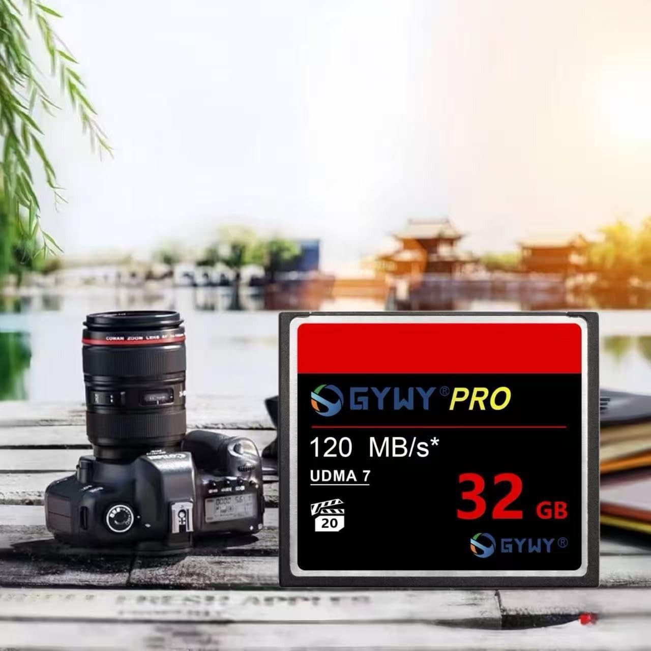32GB CF Memory Card, UDMA 120MB/s Speed for Professional Cameras & Photography