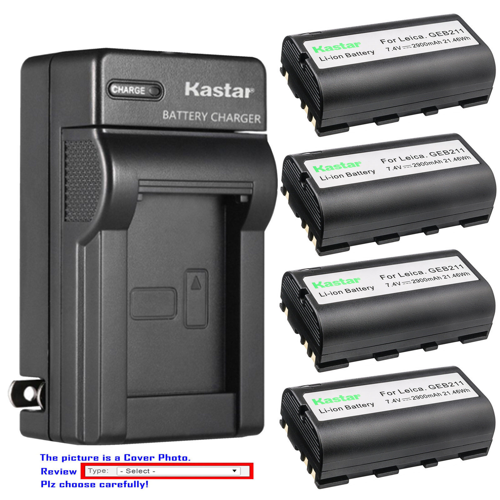 GEB211 Battery or Wall Charger for Leica GEB221 GEB241 GEB242 GEB371 Battery