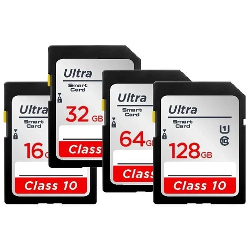SD Card 64GB 128GB 256GB V10 16GB 32GB Normal Full Size Flash SD Memory Card Hig