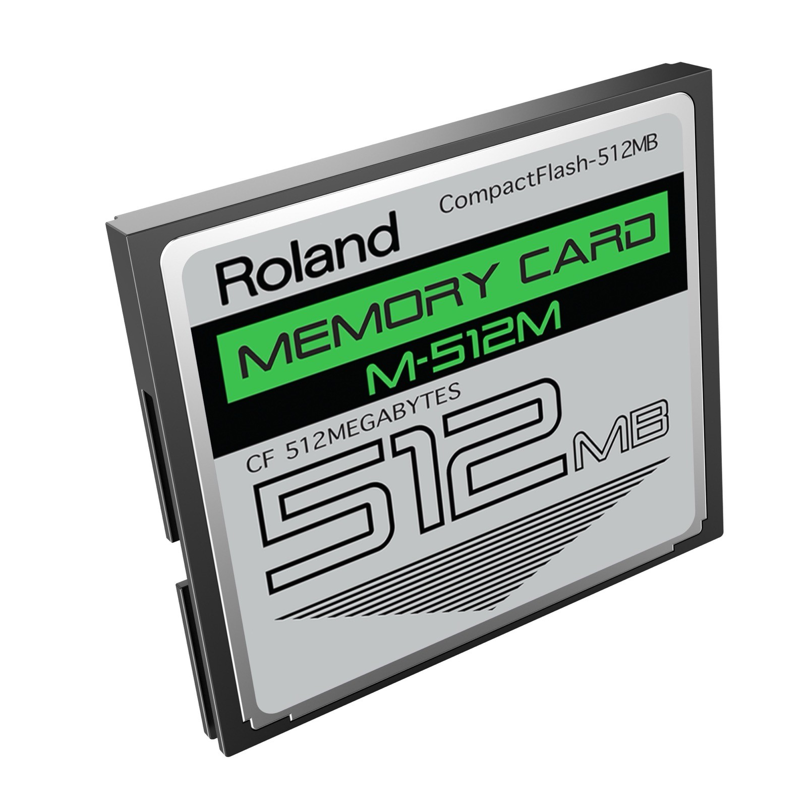 Roland 512MB CF CompactFlash Memory Card for SPD-S, SP-606 TD-20 Verified M-512M
