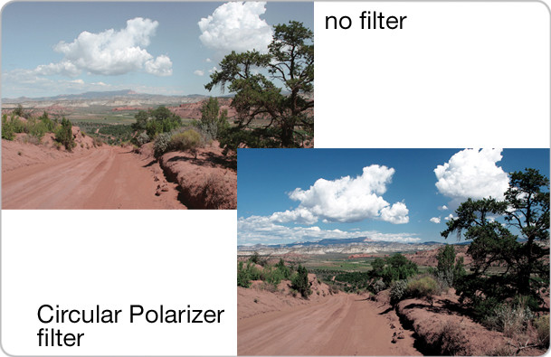 Tiffen 405CP 40.5mm Circular Polarizing Filter (Gray) – Makes a Blue Sky Bluer
