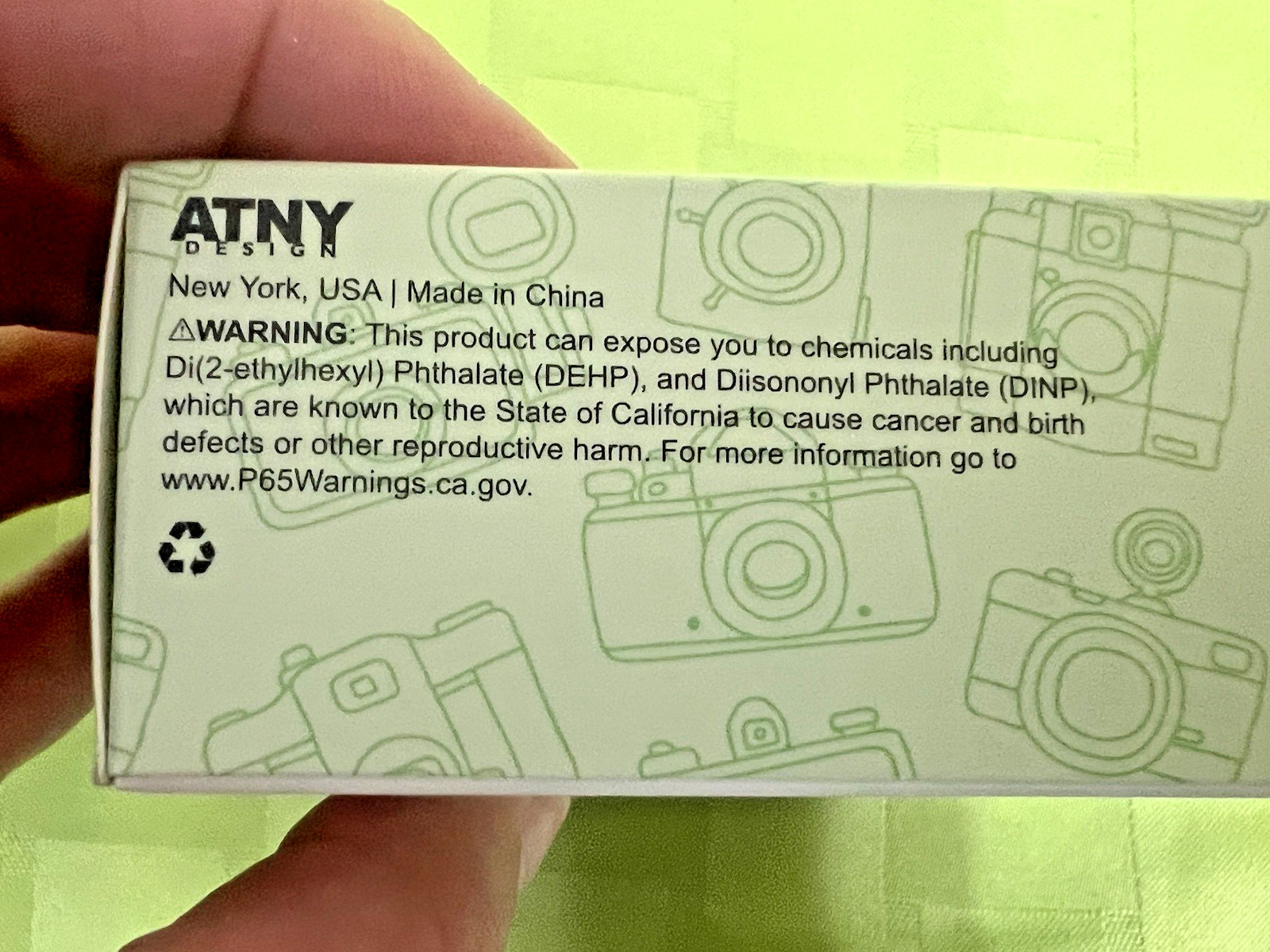 35mm Reusable Camera ATNY DESIGN New green Built In Flash & Auto Focus $49.99