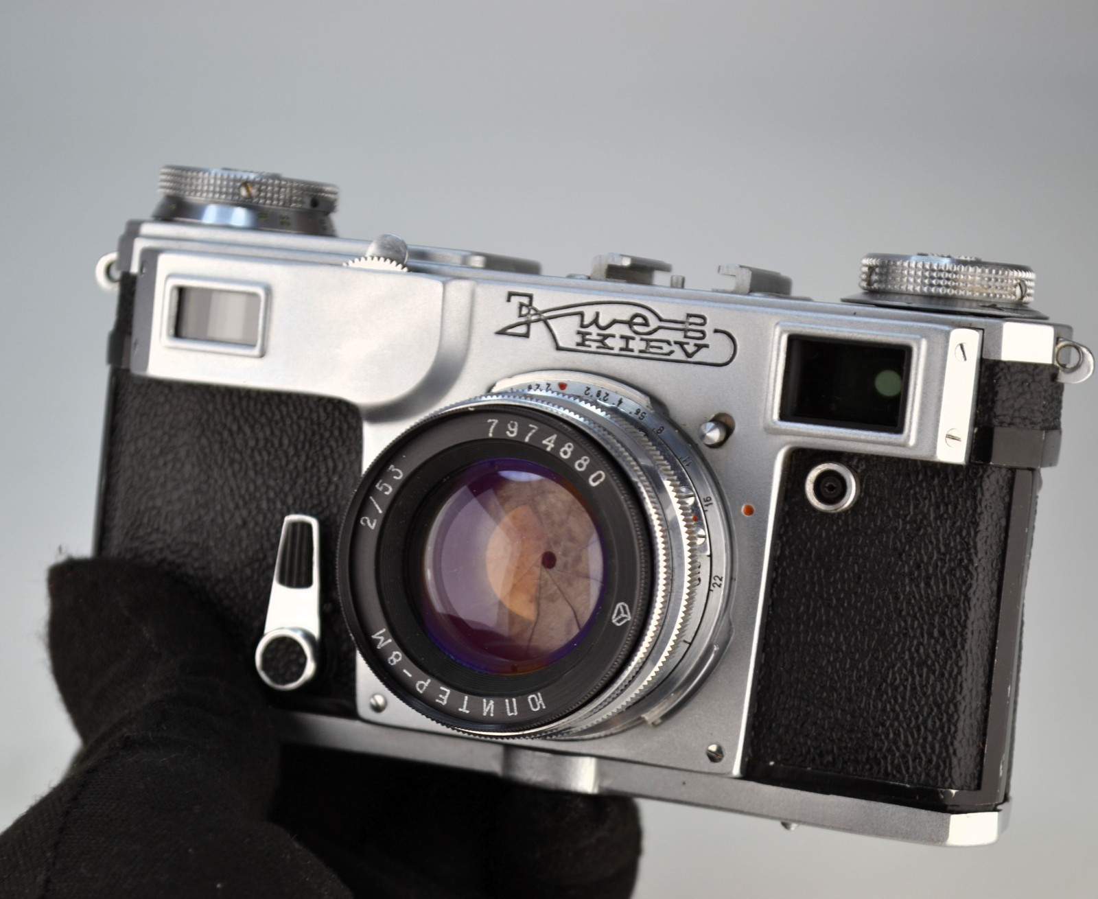 FULLY SERVICED 1979 SOVIET USSR “KIEV-4A” RF CAMERA + JUPITER-8m lens f2/53 (06)