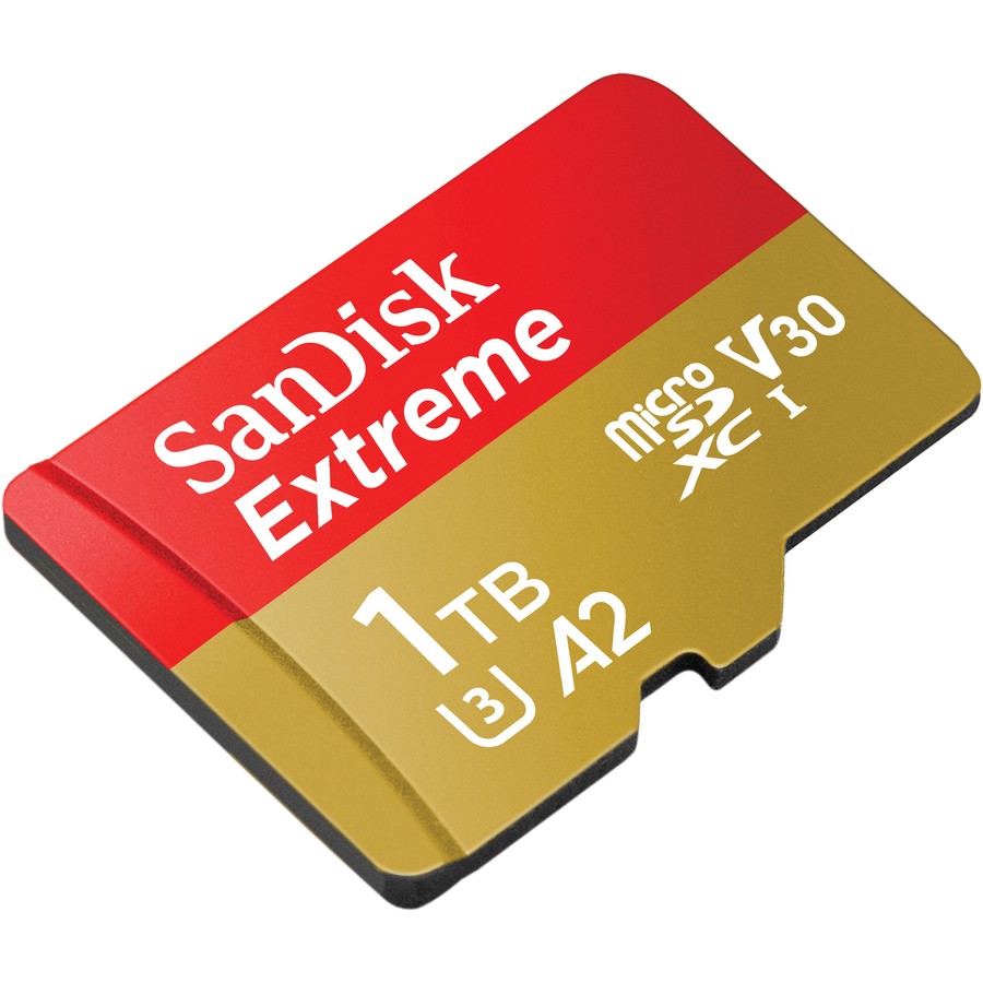 SanDisk Extreme 1 TB UHS-I microSD (sdsqxa11t00an6ma)