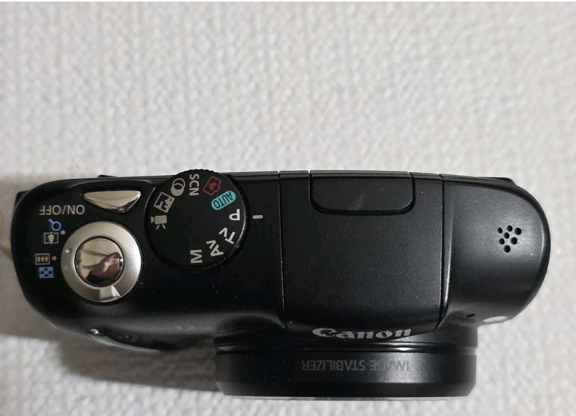 Canon PowerShot SX150 IS Digital Camera 14.1 MP Black 3″ Color Display PC1677