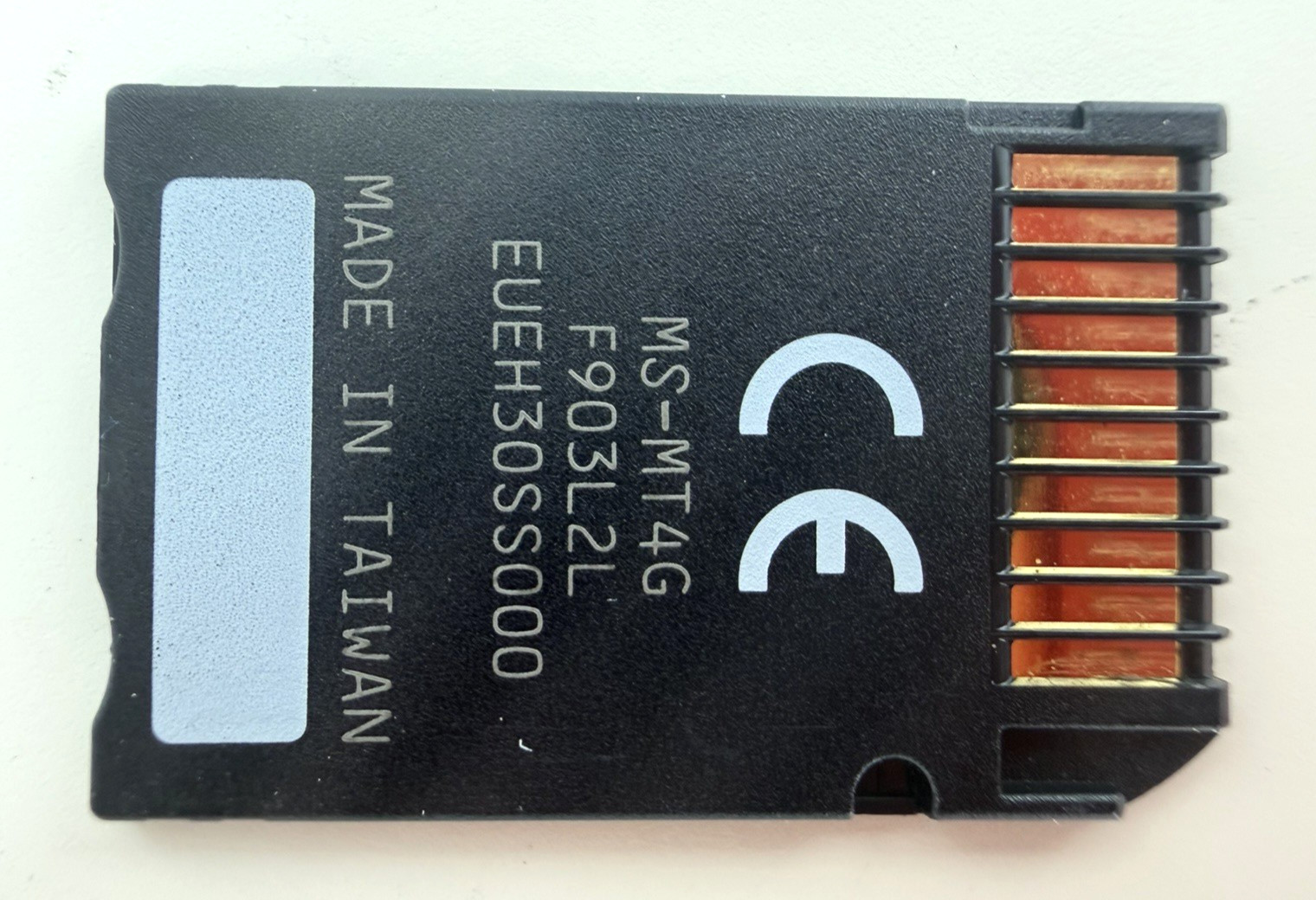 Sony MS-MT4G 4GB Mark2 Memory Stick PRO Duo Adapter for Sony PSP and Camera