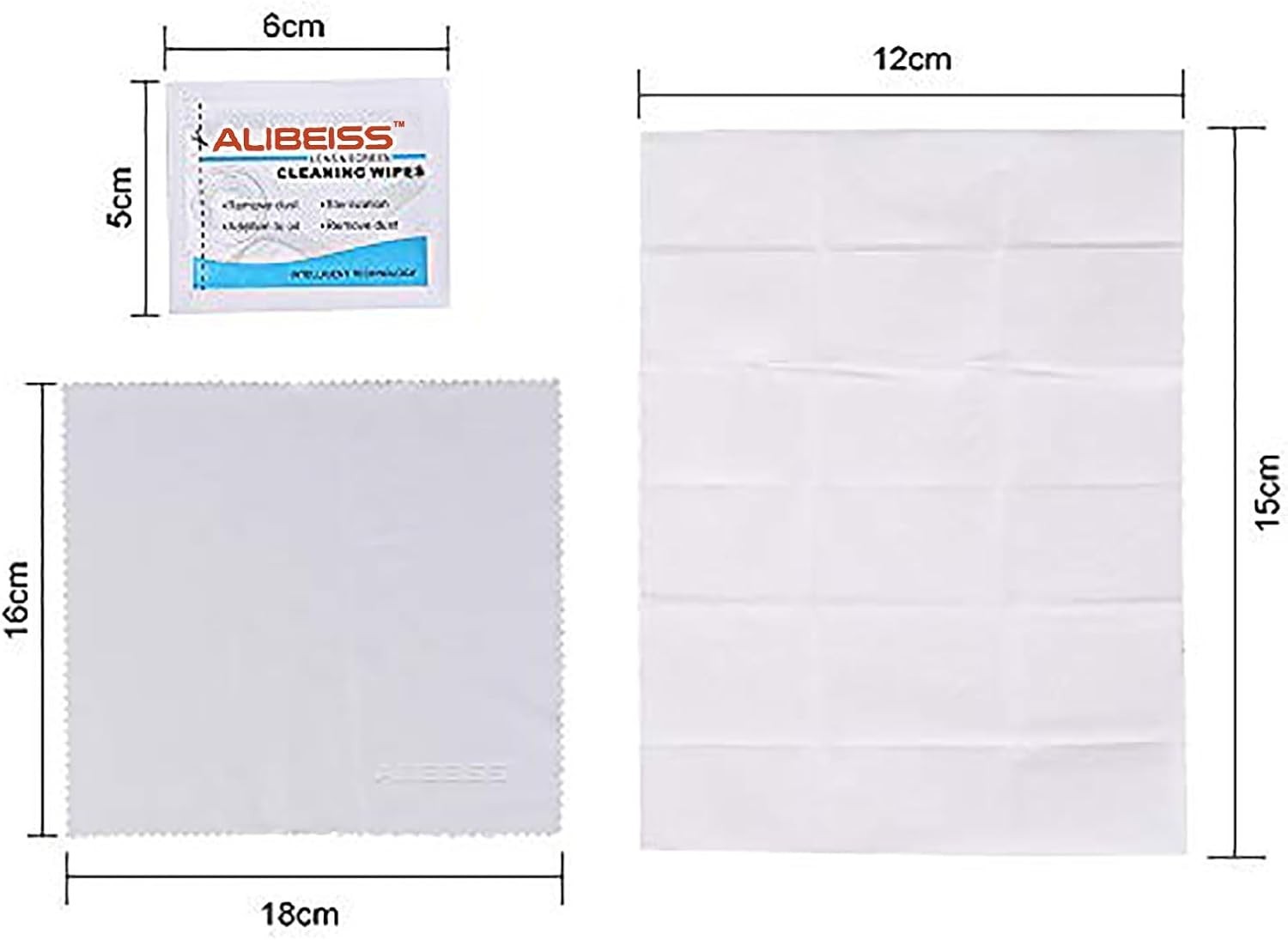 Pre-Moistened Lens Wipes Screen Wipes for Glasses, Camera,Tablets, Smartphone…