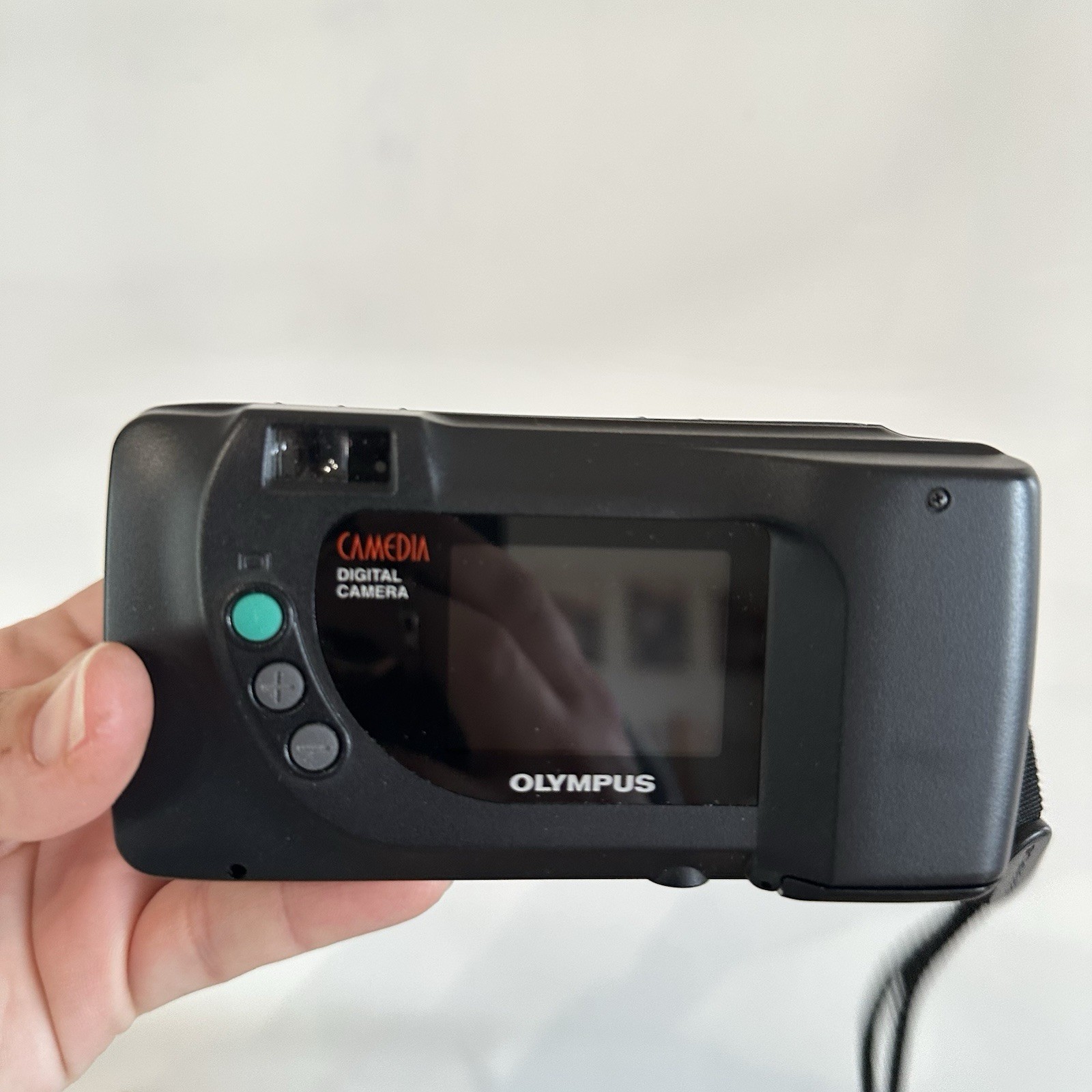 EUC Olympus Digital Camera Filmless D-360L 1.3 Megapixel Silver Tested
