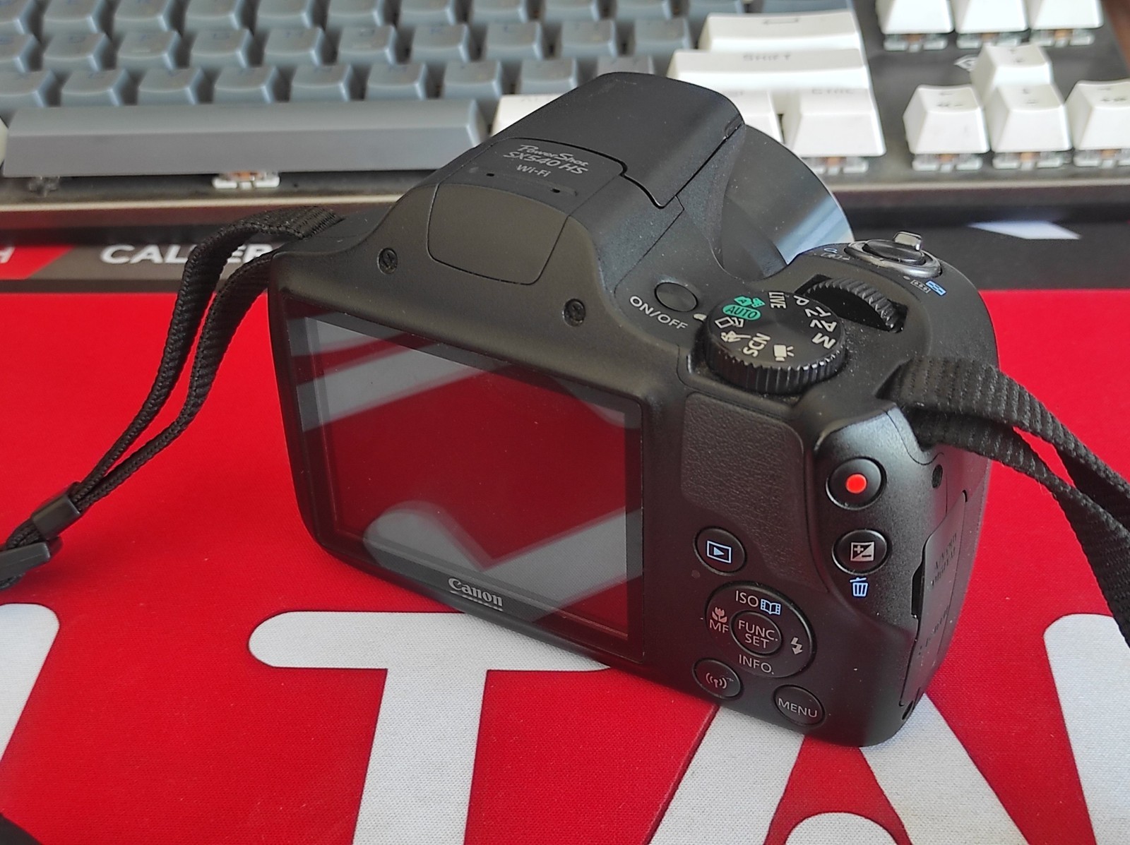 Canon PowerShot SX540 HS 20.3MP Digital Camera – Black – Excellent Condition