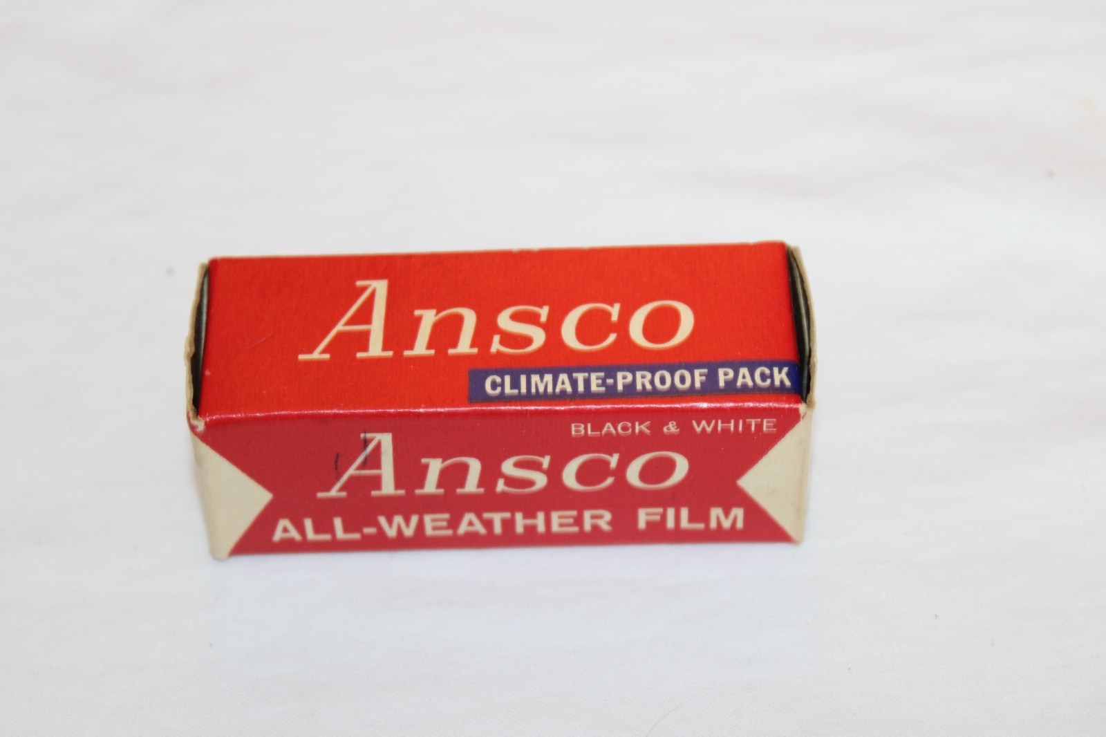 Vintage Ansco 120 Ansco All Weather Pan Expired Black White Film Exp 08/1964