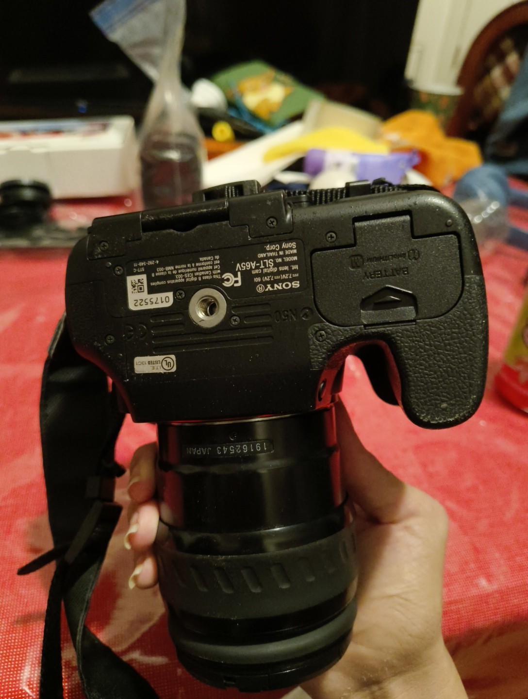 Sony Alpha SLT-A65V w/ 4 Lenses, Incl Sony DT 1.8/50 SAM and Minolta Lenses