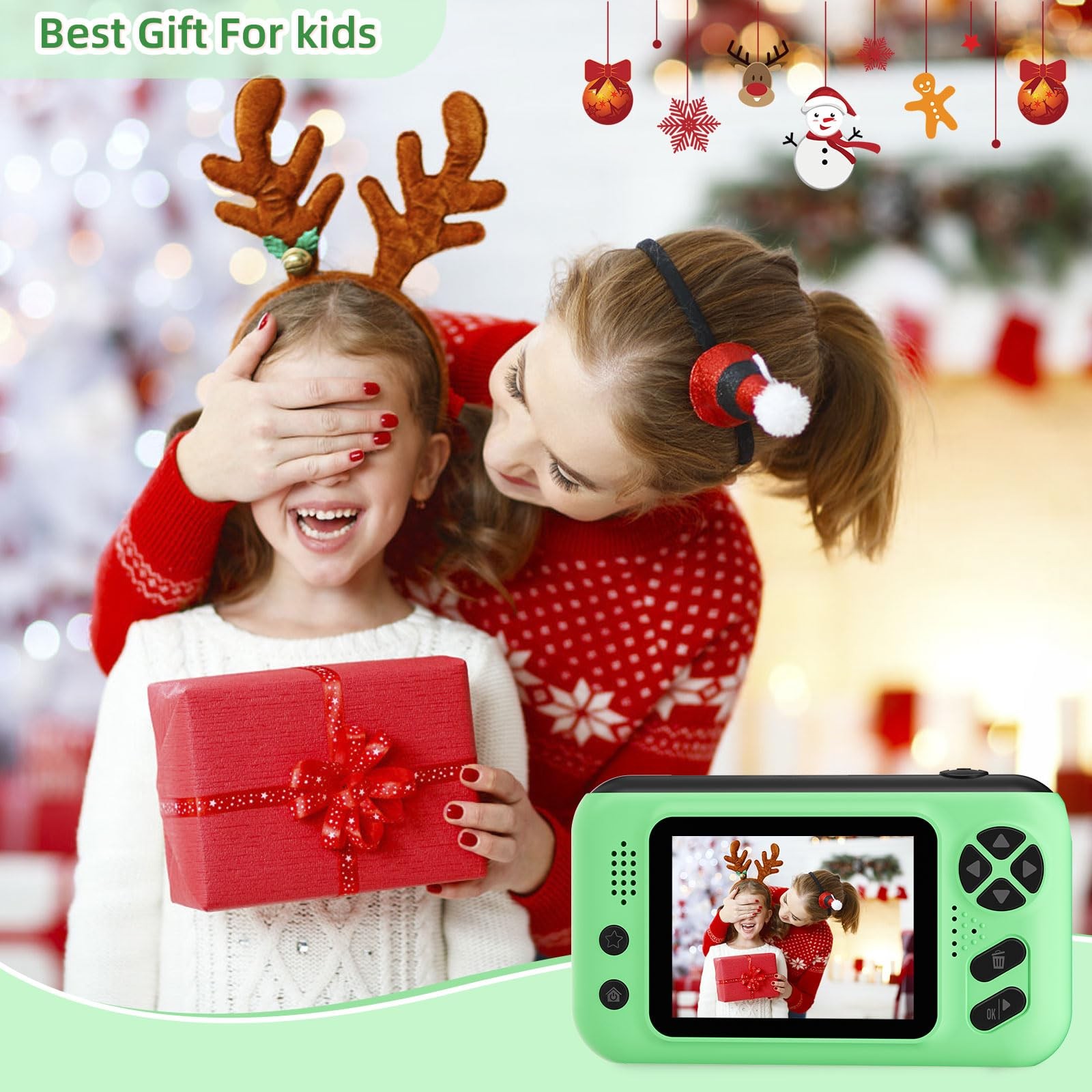 , Birthday Gifts for Boys and Girls Age 3-8, Green