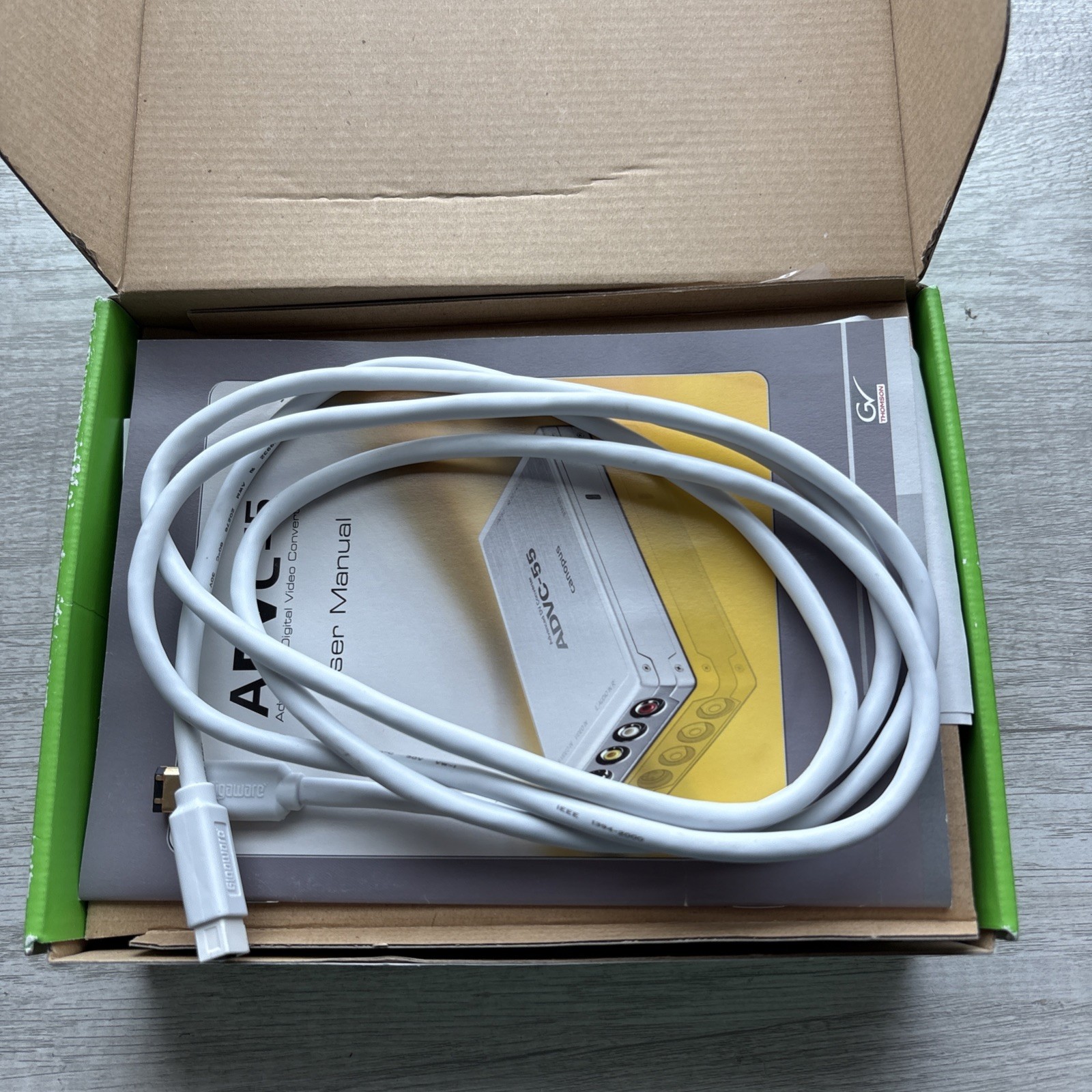 Canopus ADVC-55 Analog-to-FireWire DV Converter NTSC/PAL/SECAM S-Video RCA