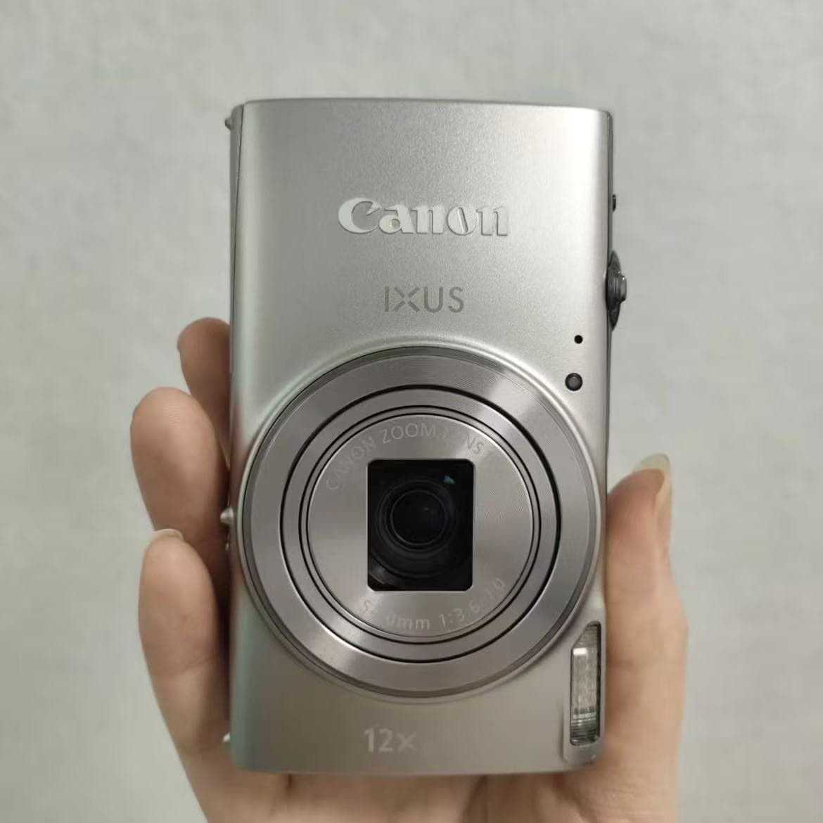 Canon IXUS 285 HS Digital Camera Silver Charger SD Battery Good Condition Tested