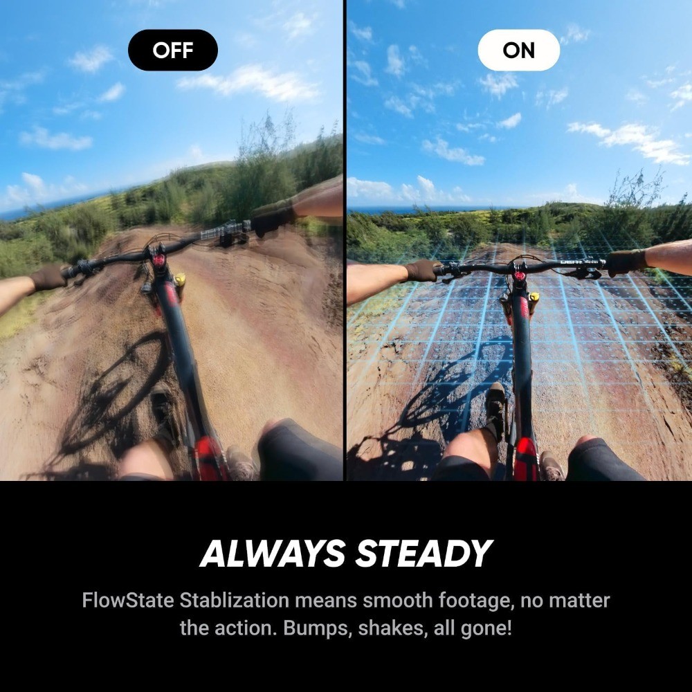 Insta360 X5 Action Camera Built-in Wi-Fi & Bluetooth & Microphone Waterproof