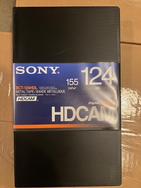Sony HDCAM BCT-124HDL