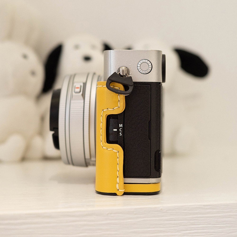 Genuine Leather Camera Half Case Bag Cover Protection Suitable For Fujifilm X-E5