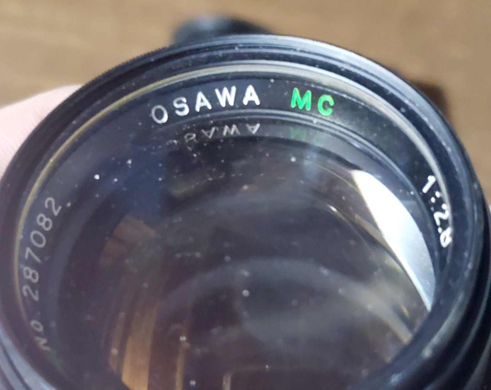 Osawa MC 35mm Zoom Lens & Hoya Lens & Vivitar 55mm Close Up Lens Lot Of 3