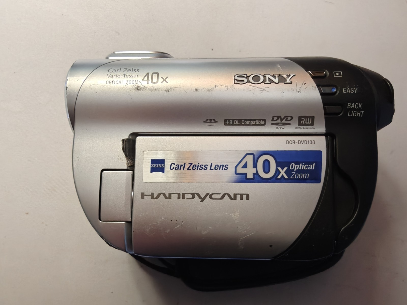 Sony Handycam DCR-DVD108 40x Optical Zoom DVD/DVD-RW Tested! GC-7003