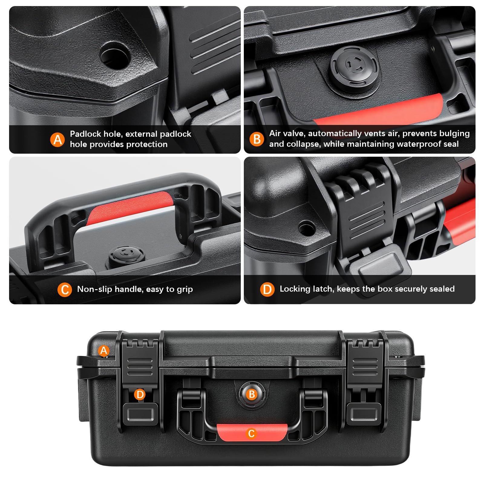 FPVtosky Hard Case for Potensic Atom 2/3-Axis/SE/Atom LT Fly More Combo. Wate…