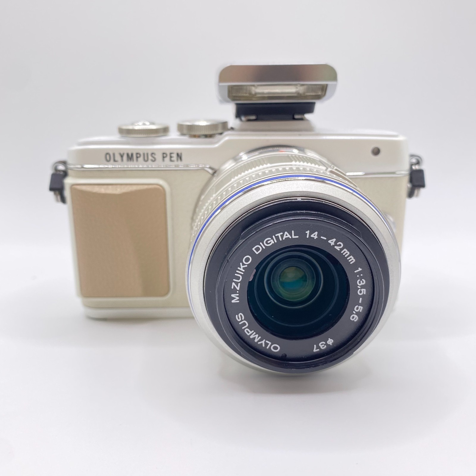 N.MINT OLYMPUS PEN Lite E-PL7 Mirrorless White Camera M.Zuiko 14-42mm From Japan