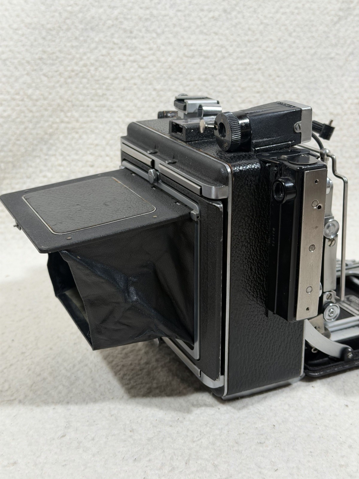 Busch Pressman Model D 4×5 Camera Optar 135mm f4.7 Graphex Lens Holders Manual