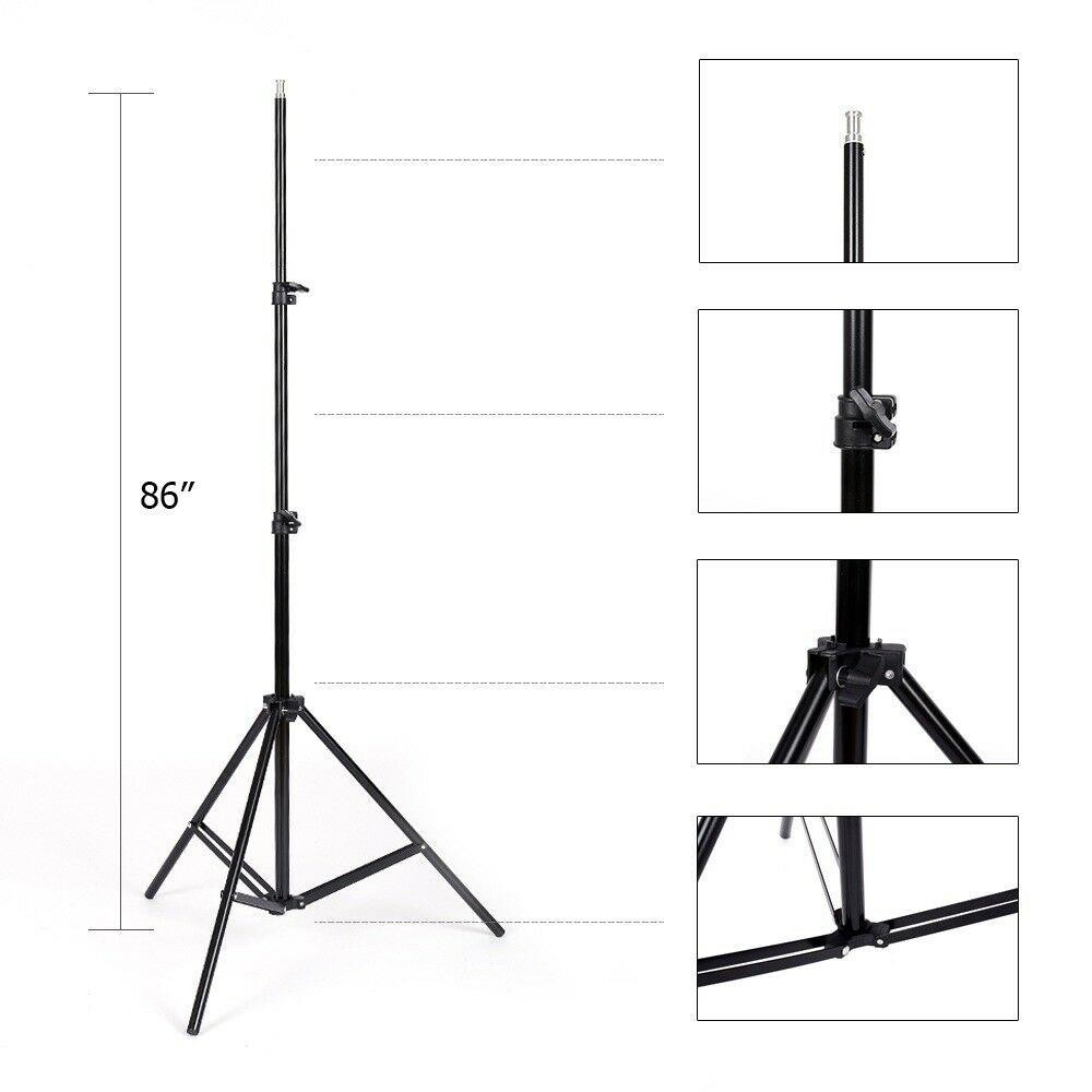 Photography Studio Light Continuous Lighting Lamp Softbox Tripod Stand Kit