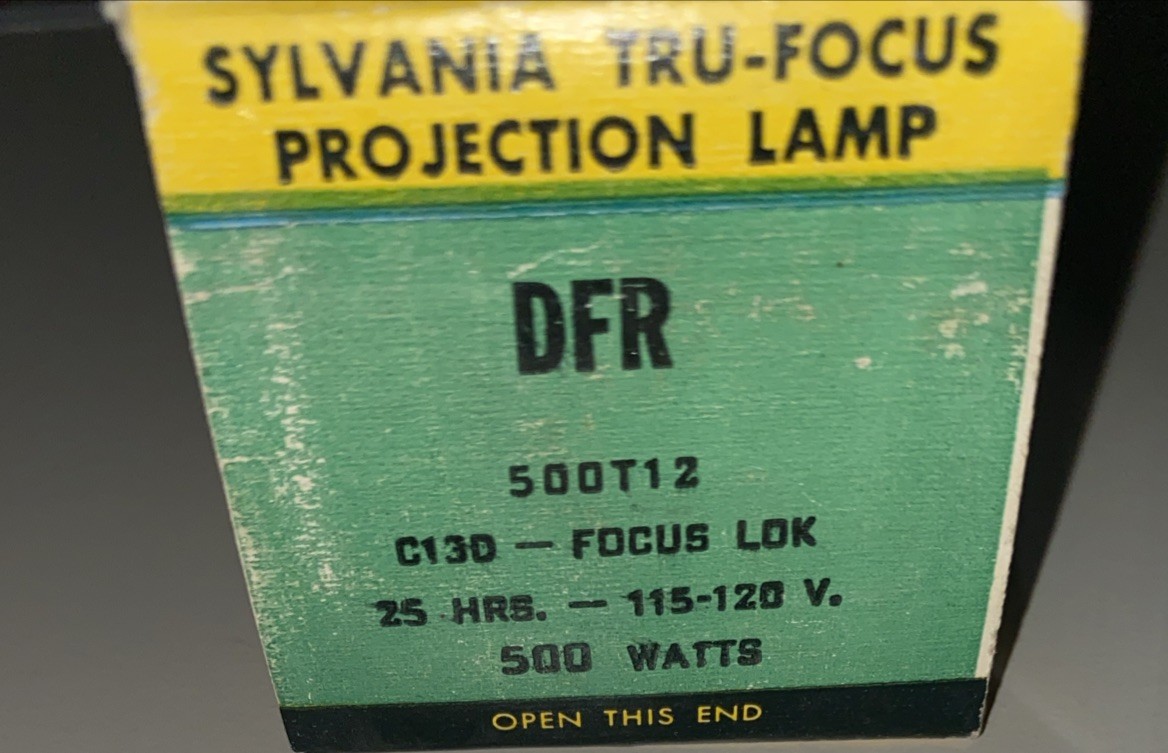 Sylvania DFR Projector Lamp 115-120V 500W