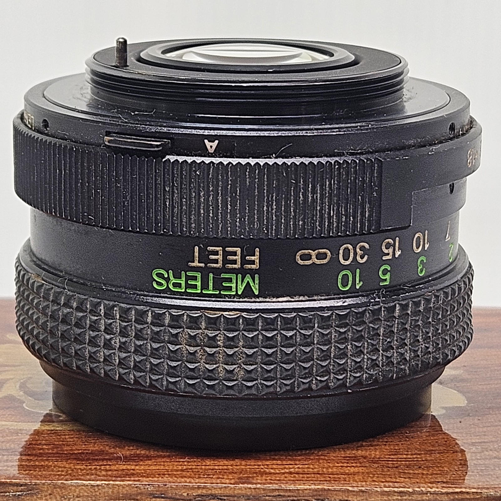 Vivitar 50mm 1:1.8 Auto Lens – Film Photography, Black, Made in Japan