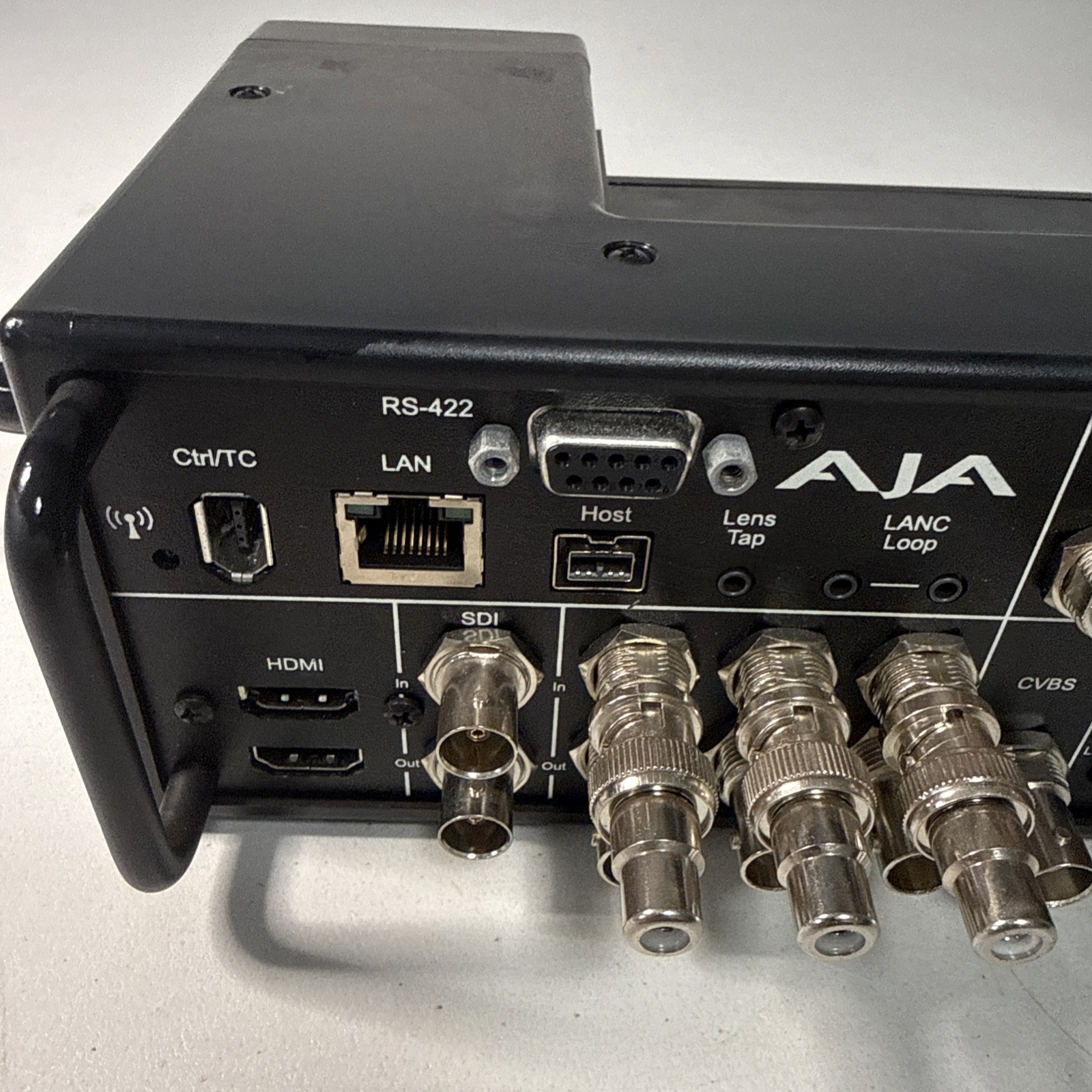 AJA Ki Pro Video Recorder Adapter with Power Supply- Tested And Works