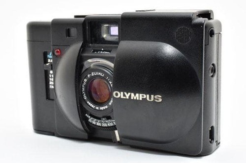 Olympus XA 35mm f2.8 Compact Film Camera Power-On Confirmed Shutter Issue As-Is