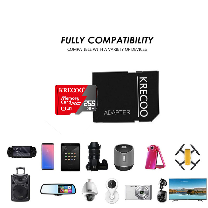 LOT 2/5Pack Micro SD TF Card 128GB 256GB Flash Memory Card SDHC For Camera Phone