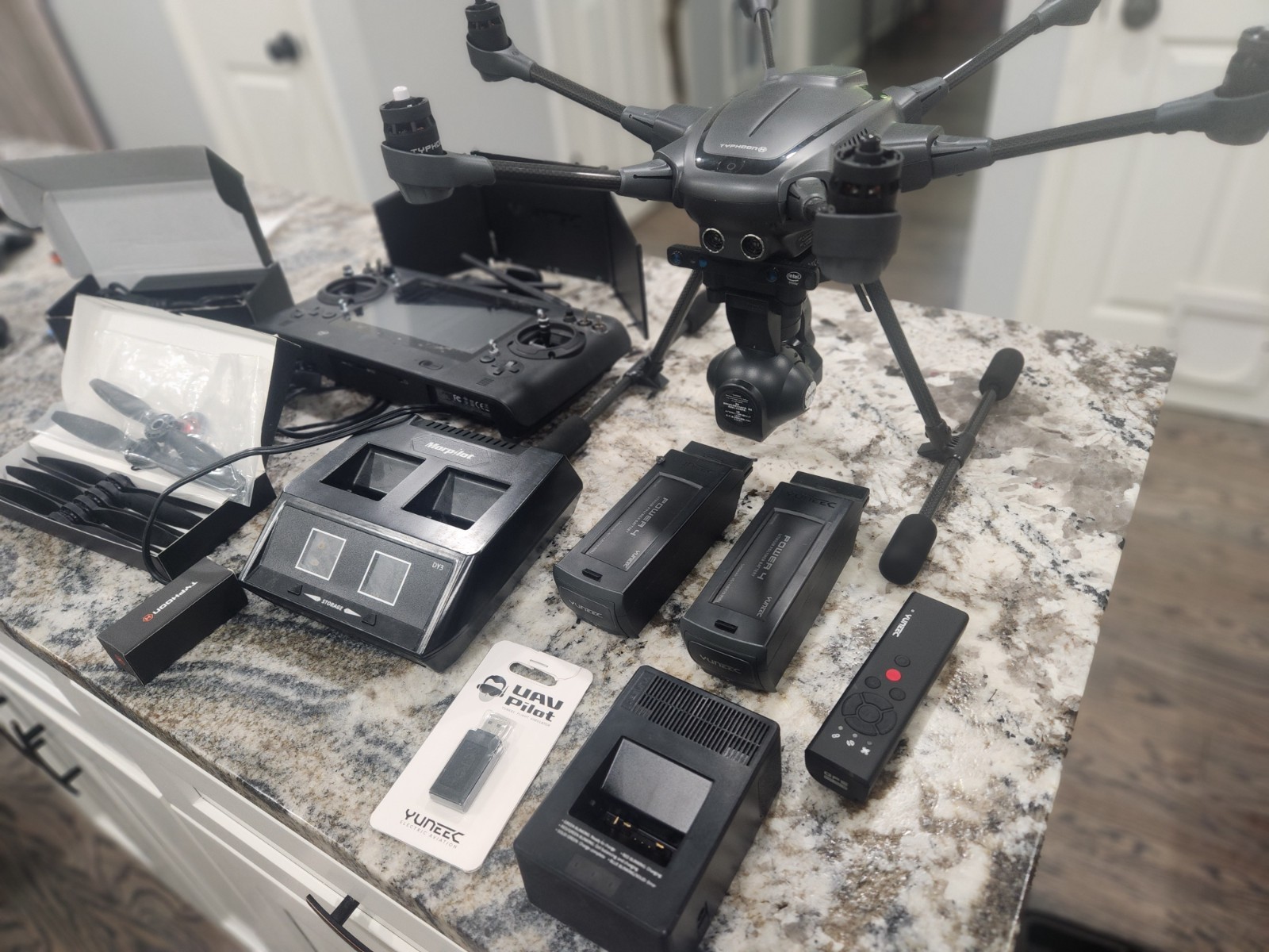 Yuneec Typhoon H Drone Bundle and ST16S Controller
