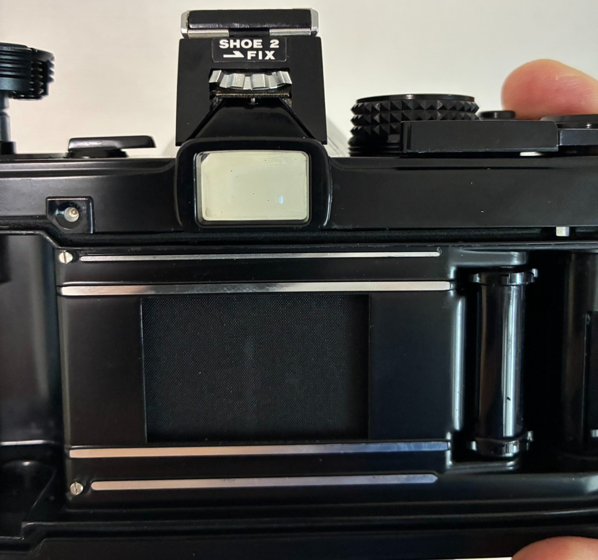 Prism Clear! 【Almost MINT】 Olympus OM-2 Black SLR Camera 28mm F3.5 From Japan